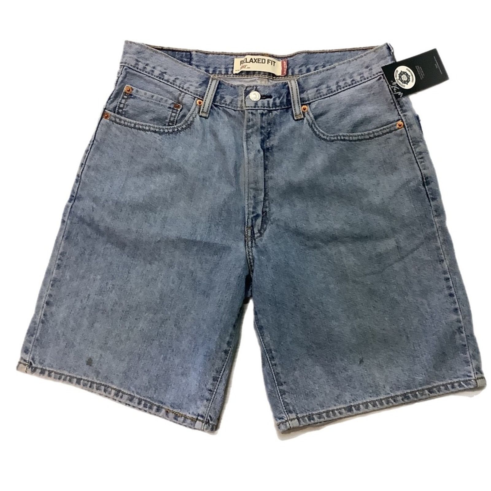 Vintage Y2K Levi 550 Relaxed Fit Jean shorts Size US 32 / EU 48 - 1 Thumbnail
