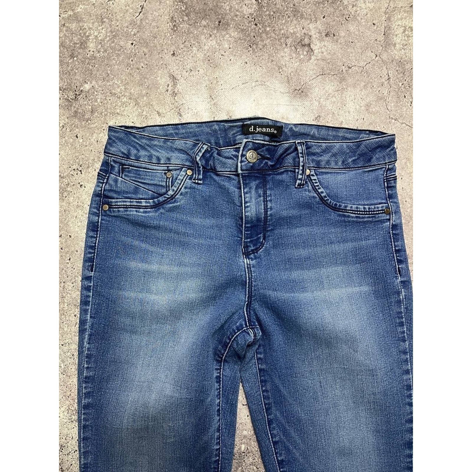 Japan Blue Vintage D.Jeans High Rise Stretch Skinny Jeans Blue Size 8 Size 30" / US 8 / IT 44 - 2 Thumbnail