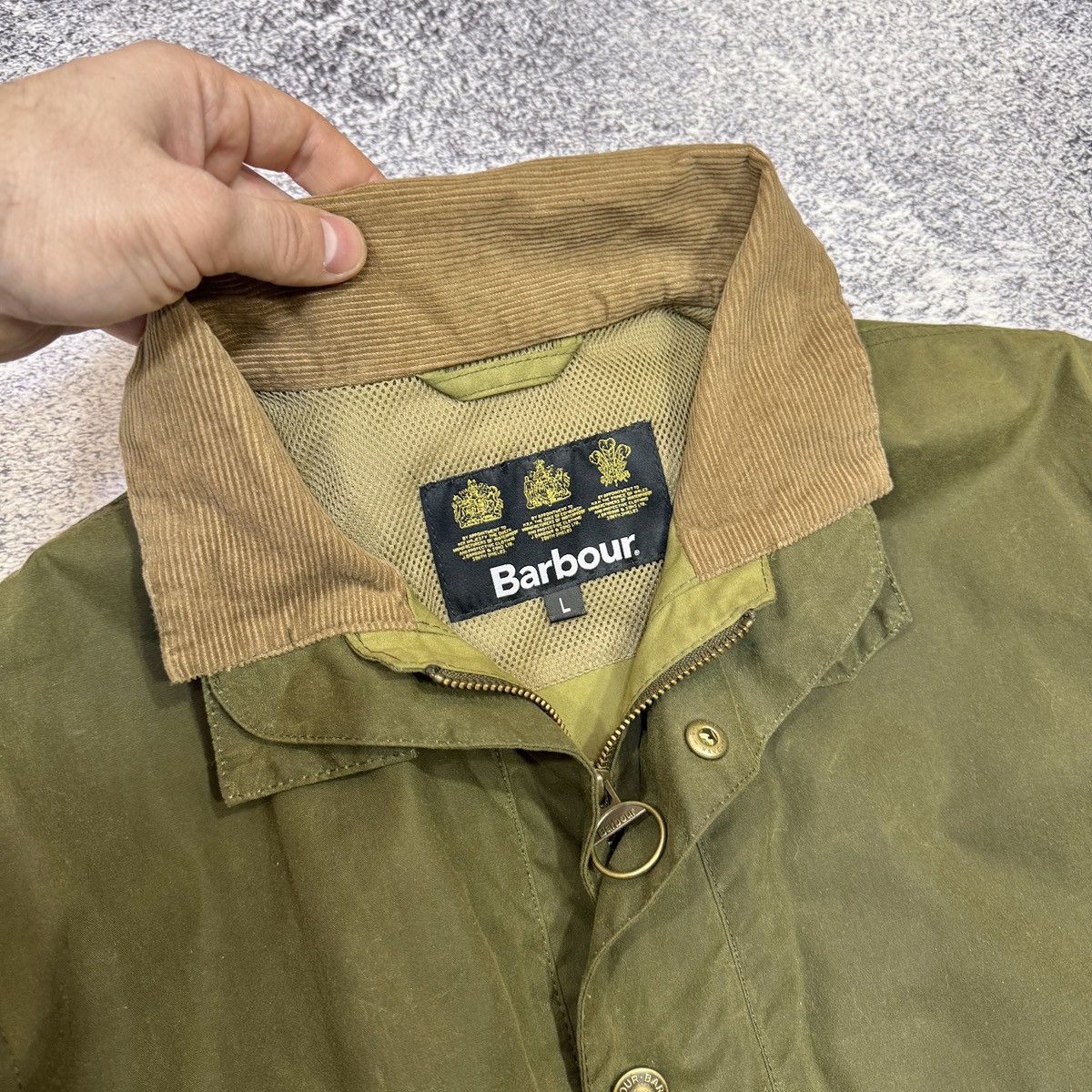 Barbour Barbour Orkney Mens Waxed Jacket L size Size US L / EU 52-54 / 3 - 5 Thumbnail