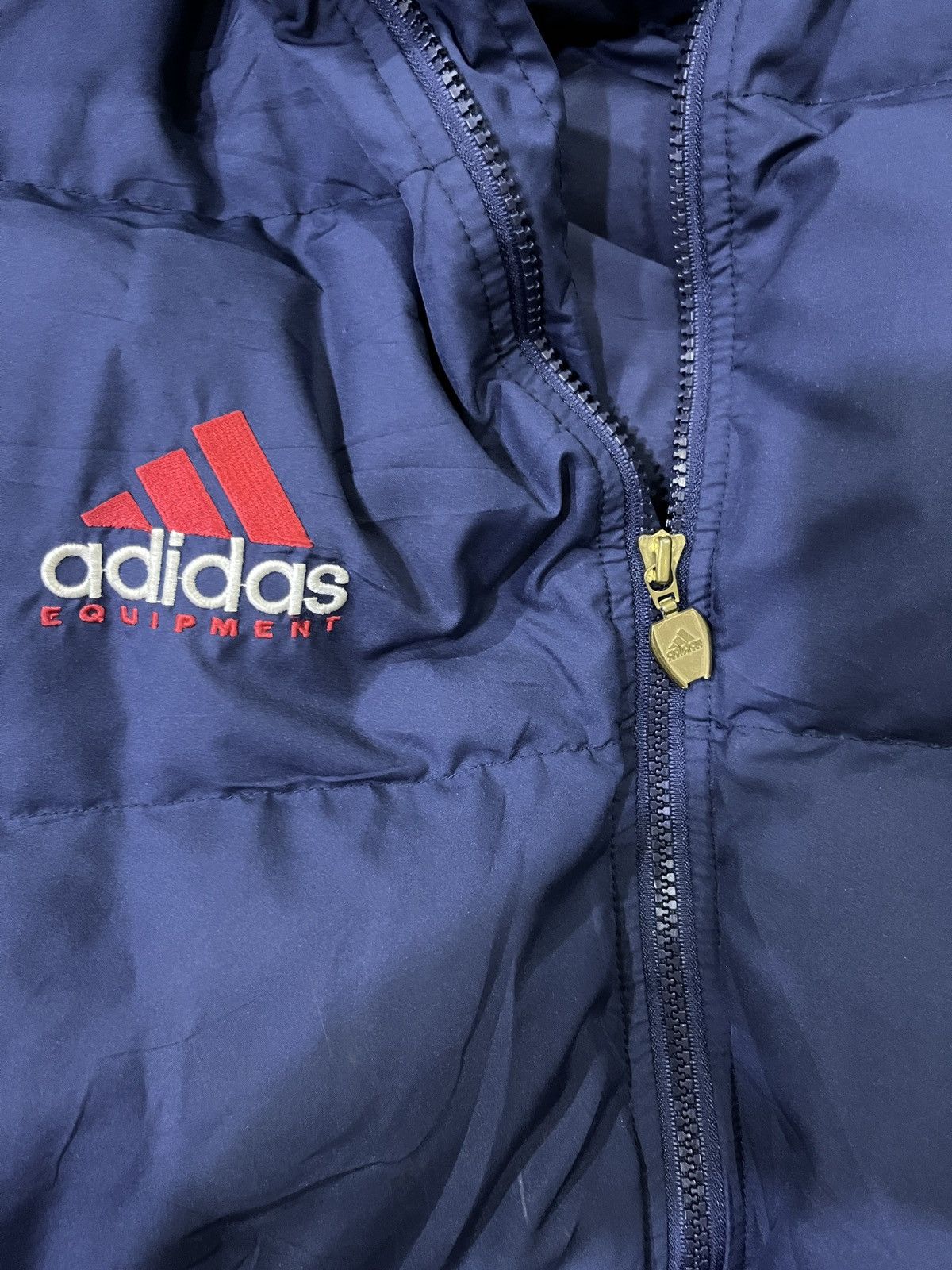 Vintage Adidas Equipment Puffer Down Jacket