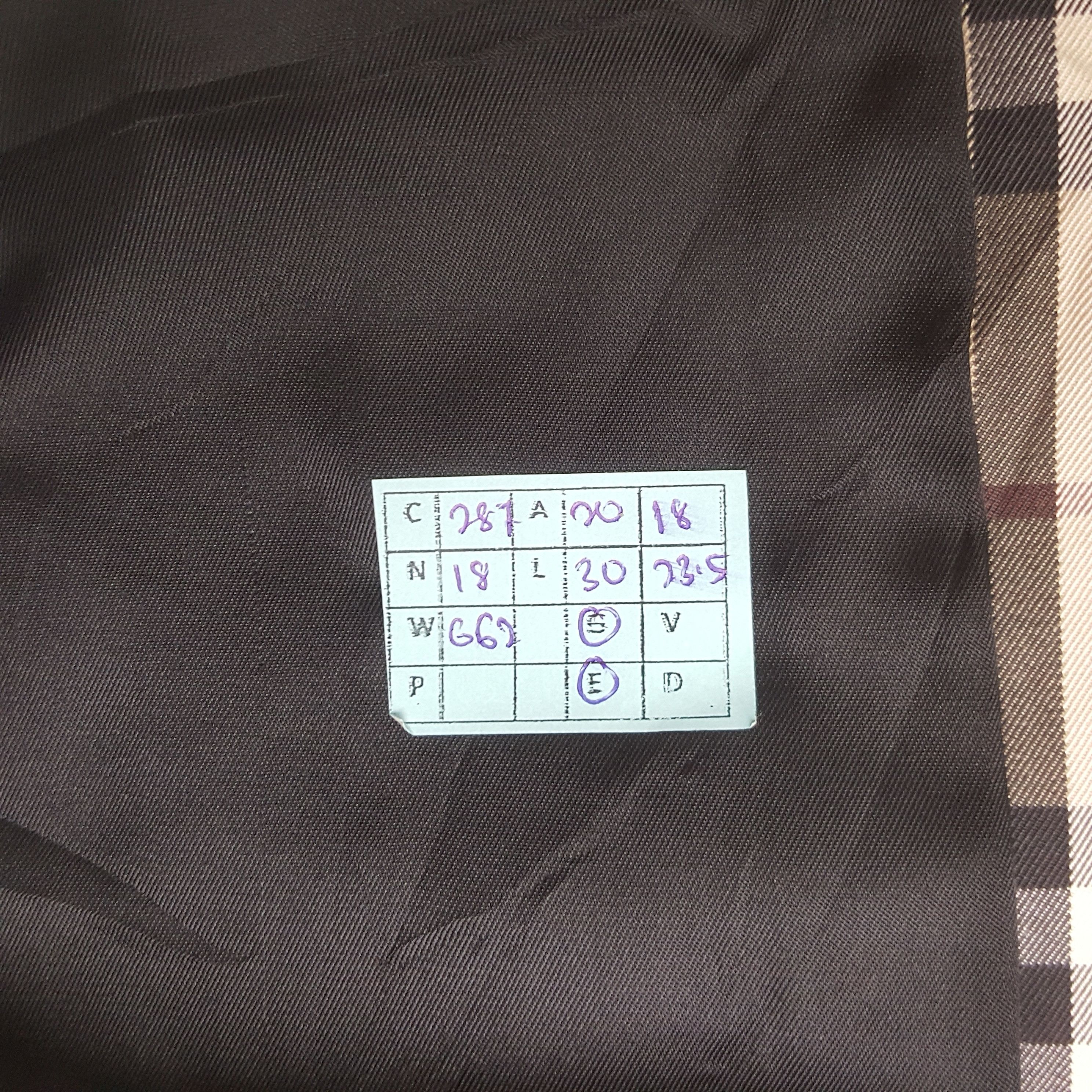 Burberry × Vintage Vintage Burberry London Black Label Custom Spell Out Jacket Size US S / EU 44-46 / 1 - 9 Thumbnail