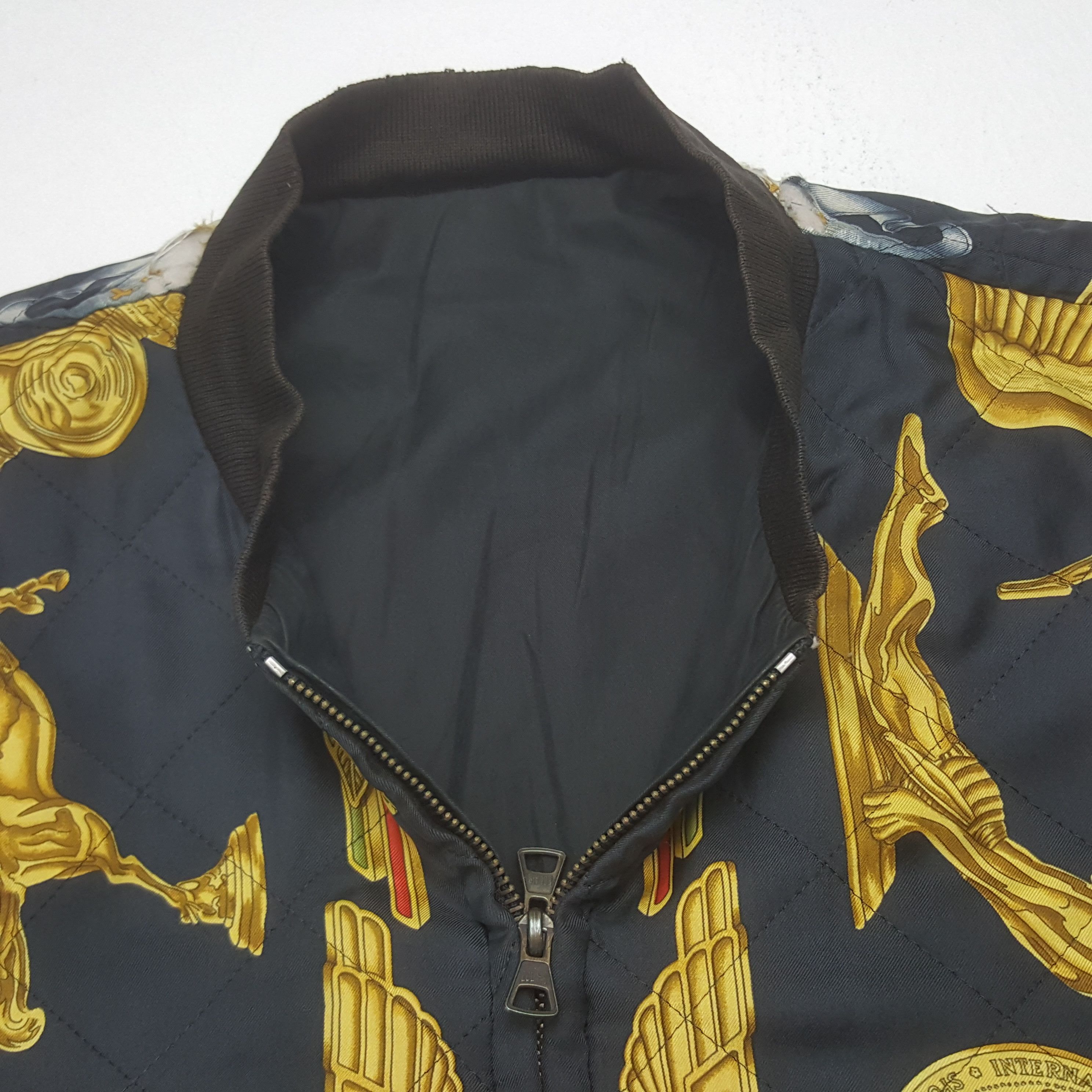 Hermes Vintage Hermes Paris Fashion Style Bombers Jacket C320N16 Size US XXL / EU 58 / 5 - 7 Thumbnail