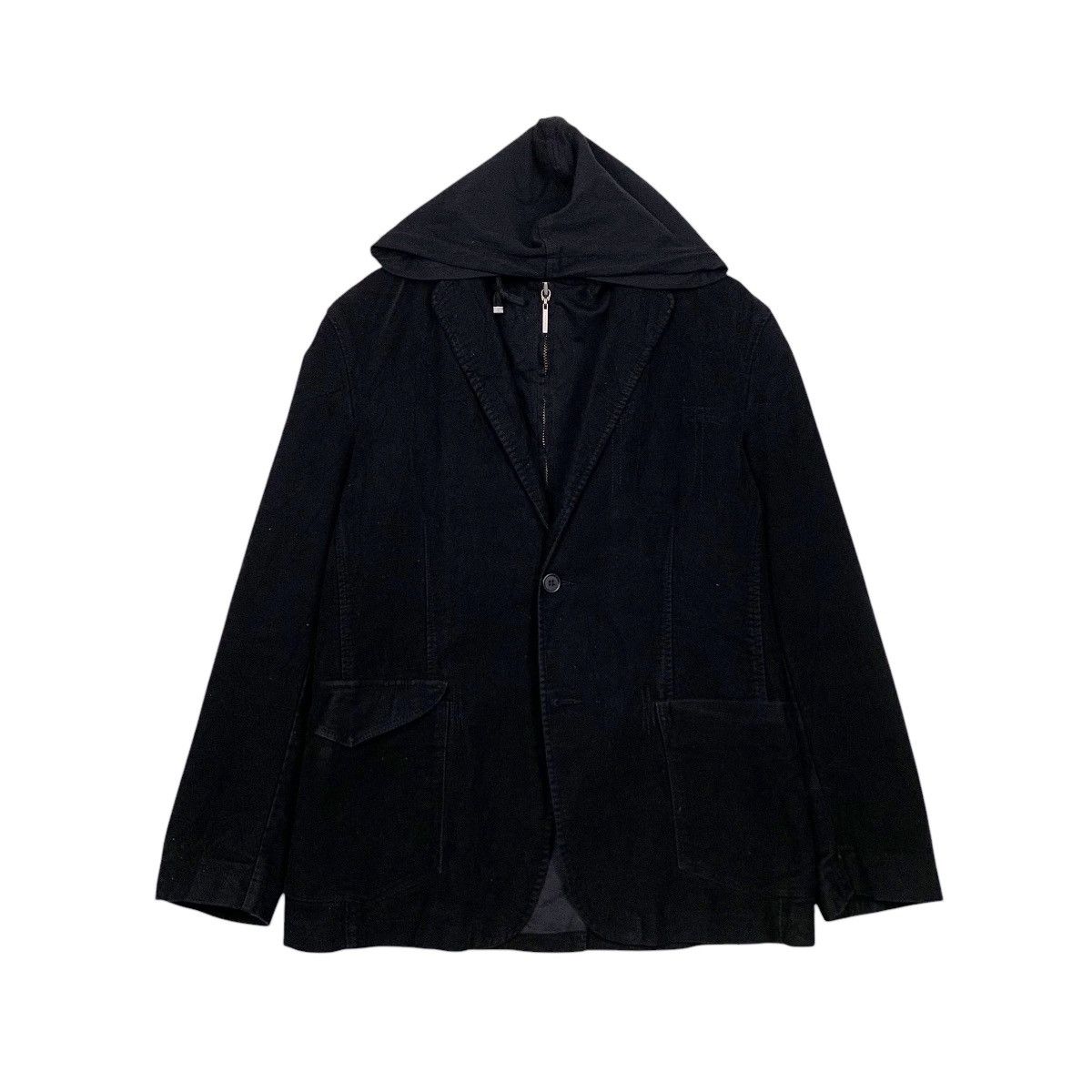 Adolfo Dominguez ☀️Adolfo Dominguez hoodie zipper button jacket Size US M / EU 48-50 / 2 - 2 Thumbnail