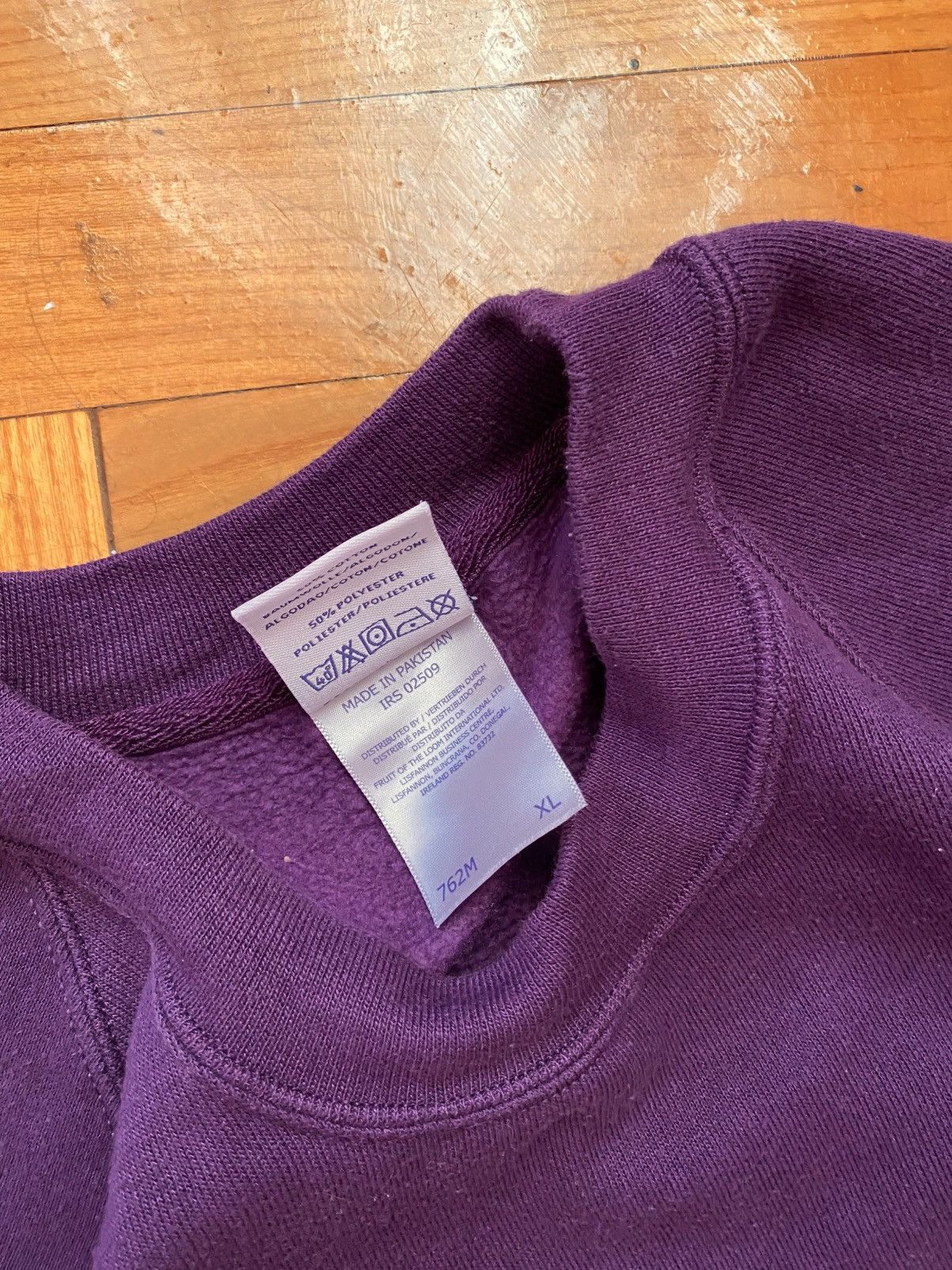 Russell Athletic Vintage Russel Athletic Boxy Blank Heavy Sweatshirt Size US L / EU 52-54 / 3 - 8 Thumbnail