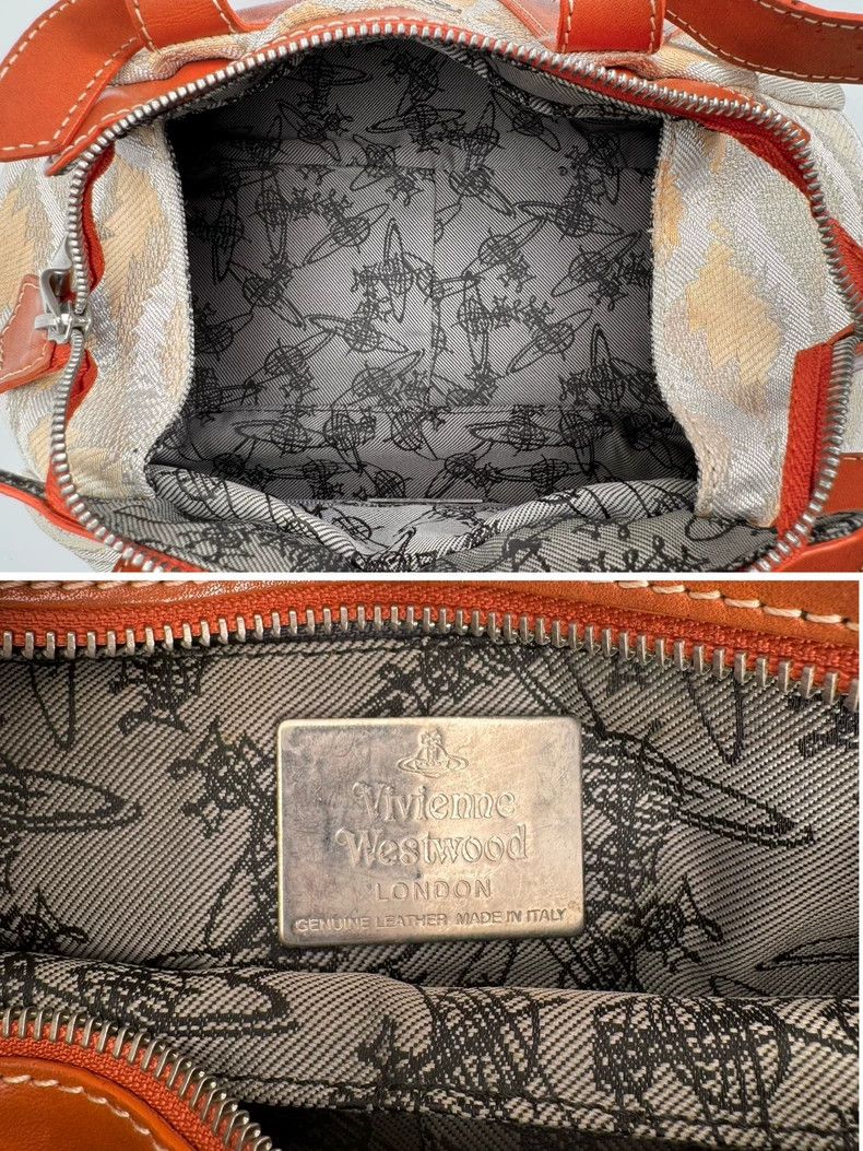 Vivienne Westwood Vivienne Westwood Champagne gold pirate wavy Boston bag Size ONE SIZE - 8 Thumbnail