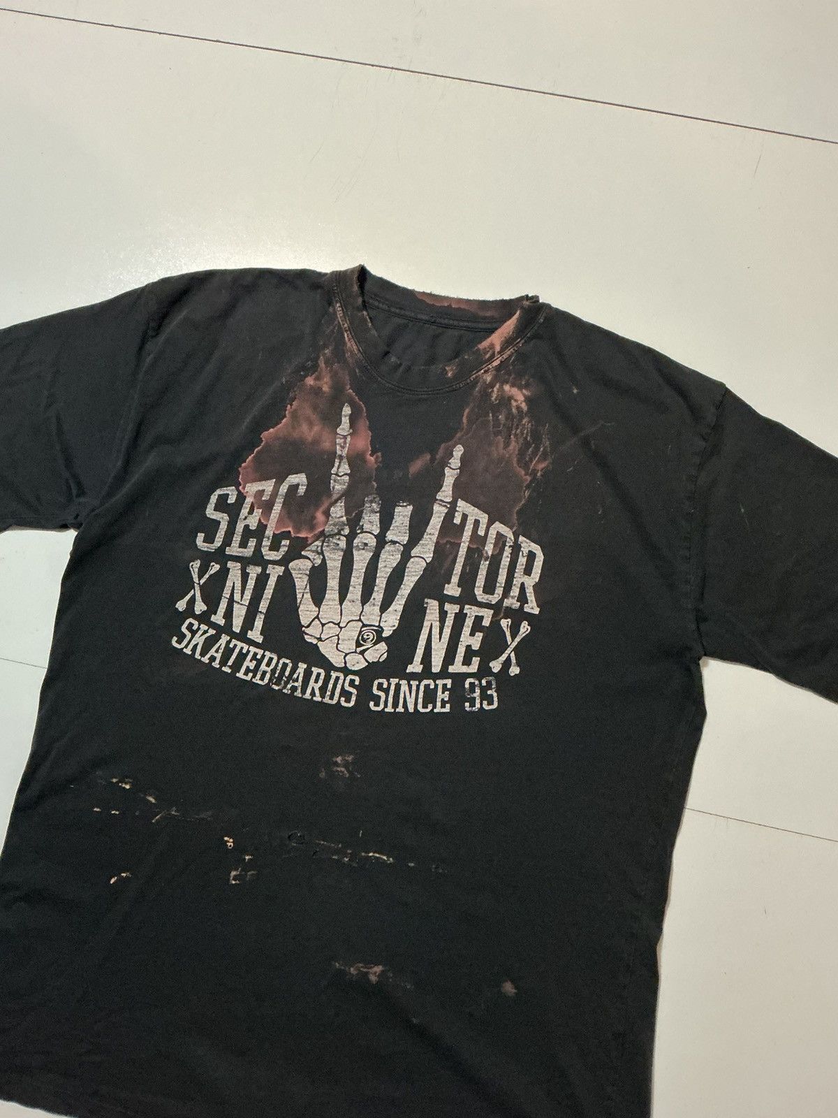 Other Sector 9 Nine Skateboards Bones Skeleton Crossbone T-Shirt Size US L / EU 52-54 / 3 - 4 Thumbnail
