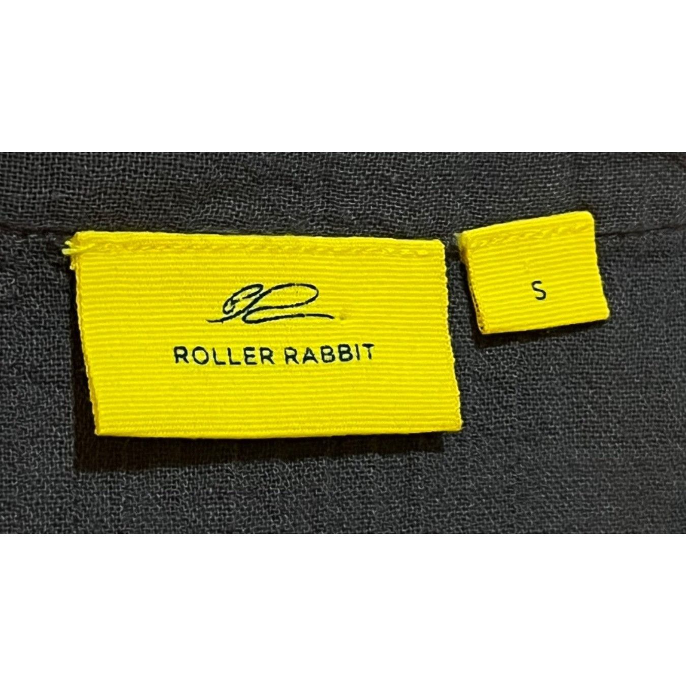 Other Roller Rabbit Women's Black Embroidered Top S Vacation Athle Size S / US 4 / IT 40 - 5 Thumbnail