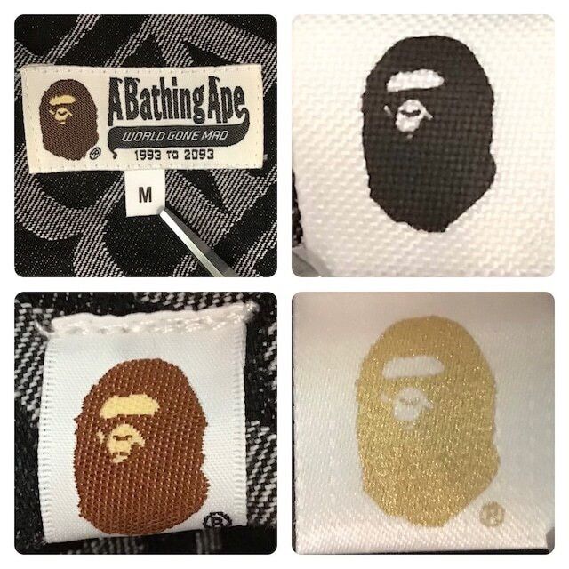 Bape BAPE Denim Monogram Puffer Down Jacket a bathing ape Size US M / EU 48-50 / 2 - 6 Thumbnail