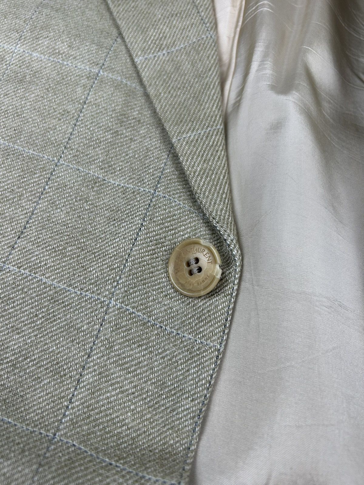 Vintage × Yves Saint Laurent Yves Saint Laurent Vintage Blazer size 52R Size 52R - 5 Thumbnail