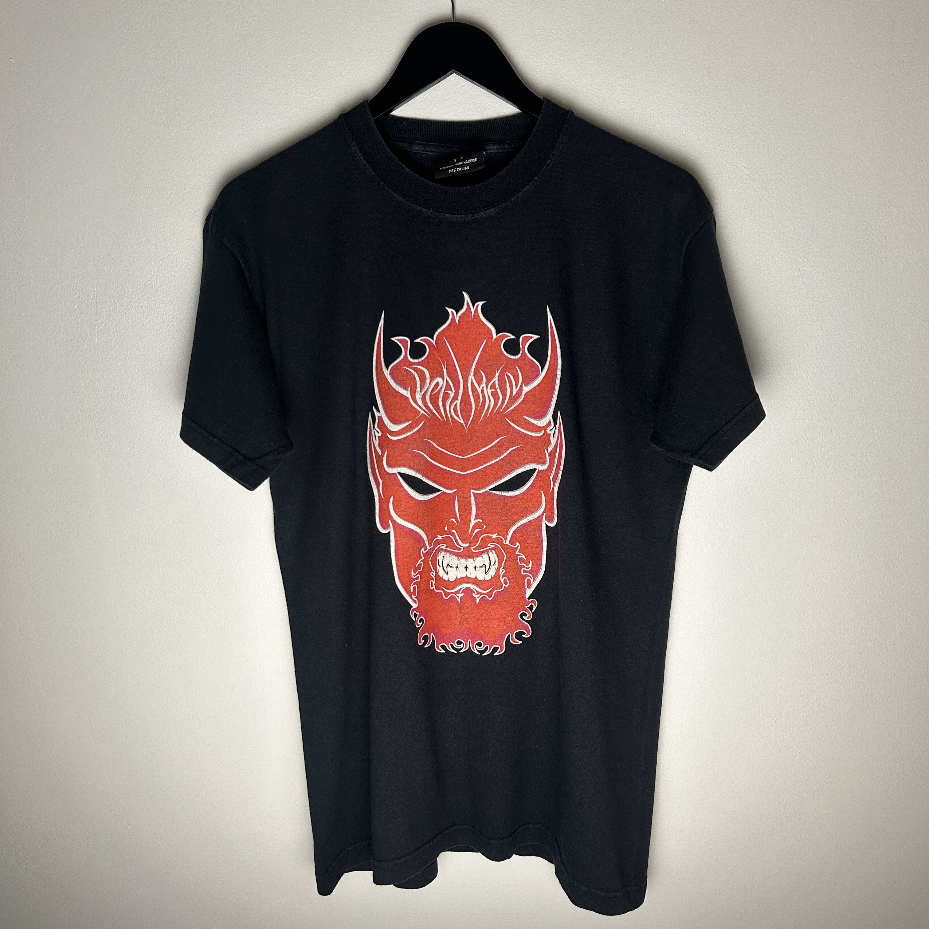 WWE Vintage The Undertaker Red Big Evil Devil WWE T-shirt Size US M / EU 48-50 / 2 - 1 Thumbnail
