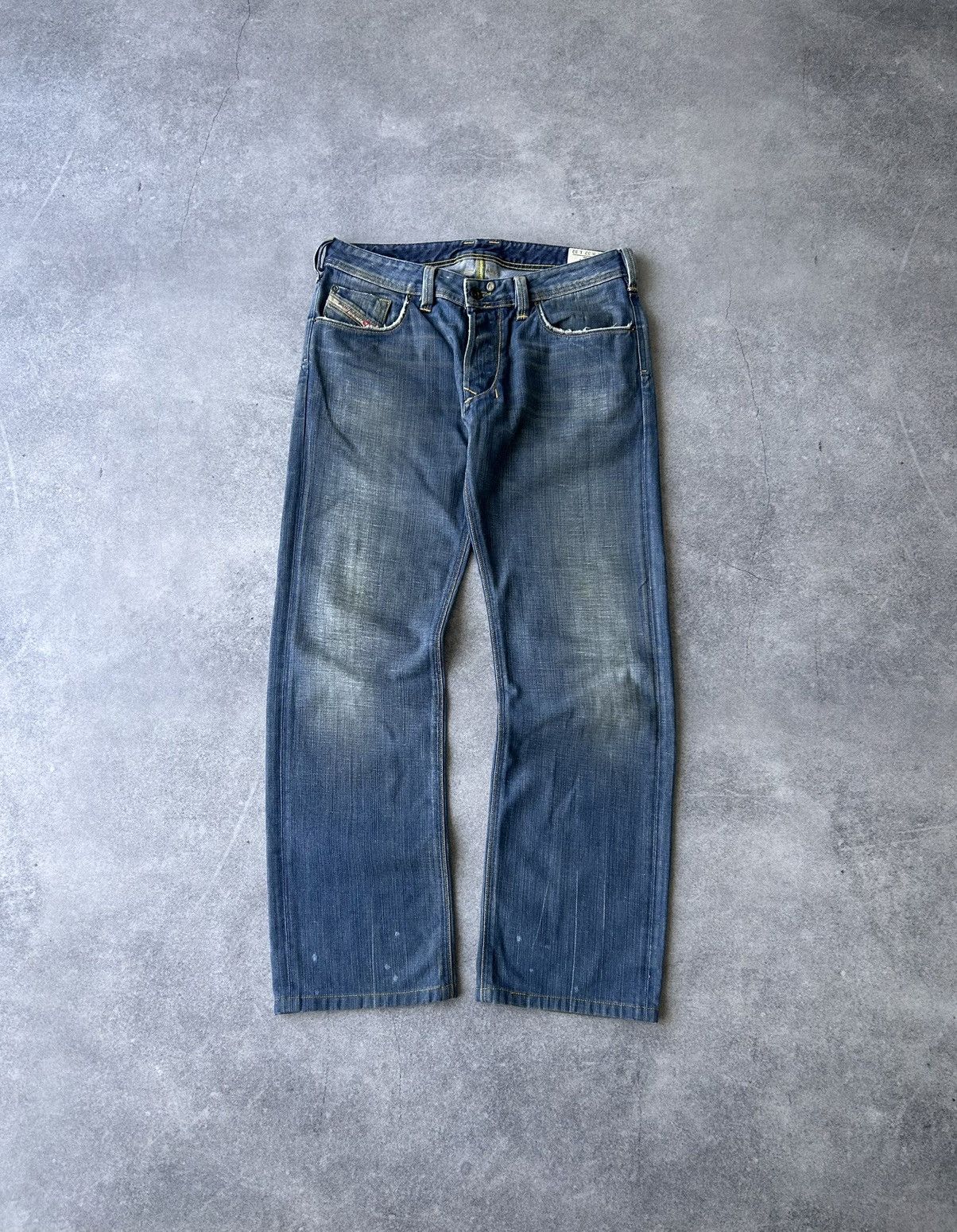 Diesel × Vintage Vintage Diesel Yarik distressed jeans mens y2k Size US 32 / EU 48 - 2 Thumbnail