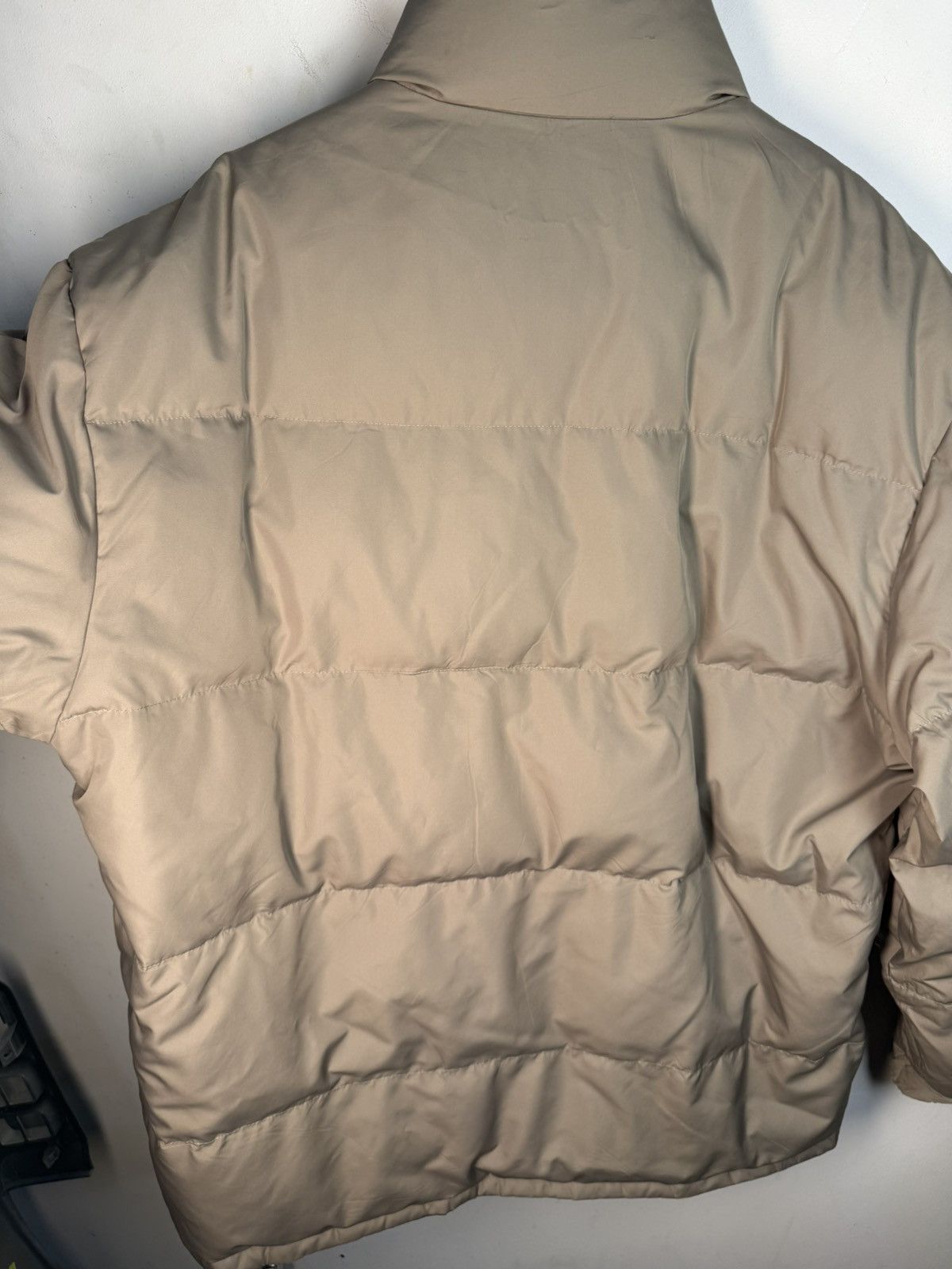 Yves Saint Laurent 2Side Puffer YSL Down Jacket Winter Beige/Black Bomber Zip Size US M / EU 48-50 / 2 - 21 Thumbnail