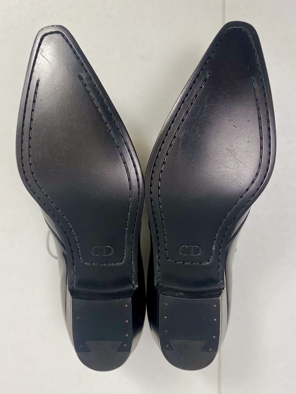 Dior Dior 🇮🇹 Black Patent Calfskin Derby Défilé Show Derby 9 New Size US 9 / EU 42 - 19 Thumbnail