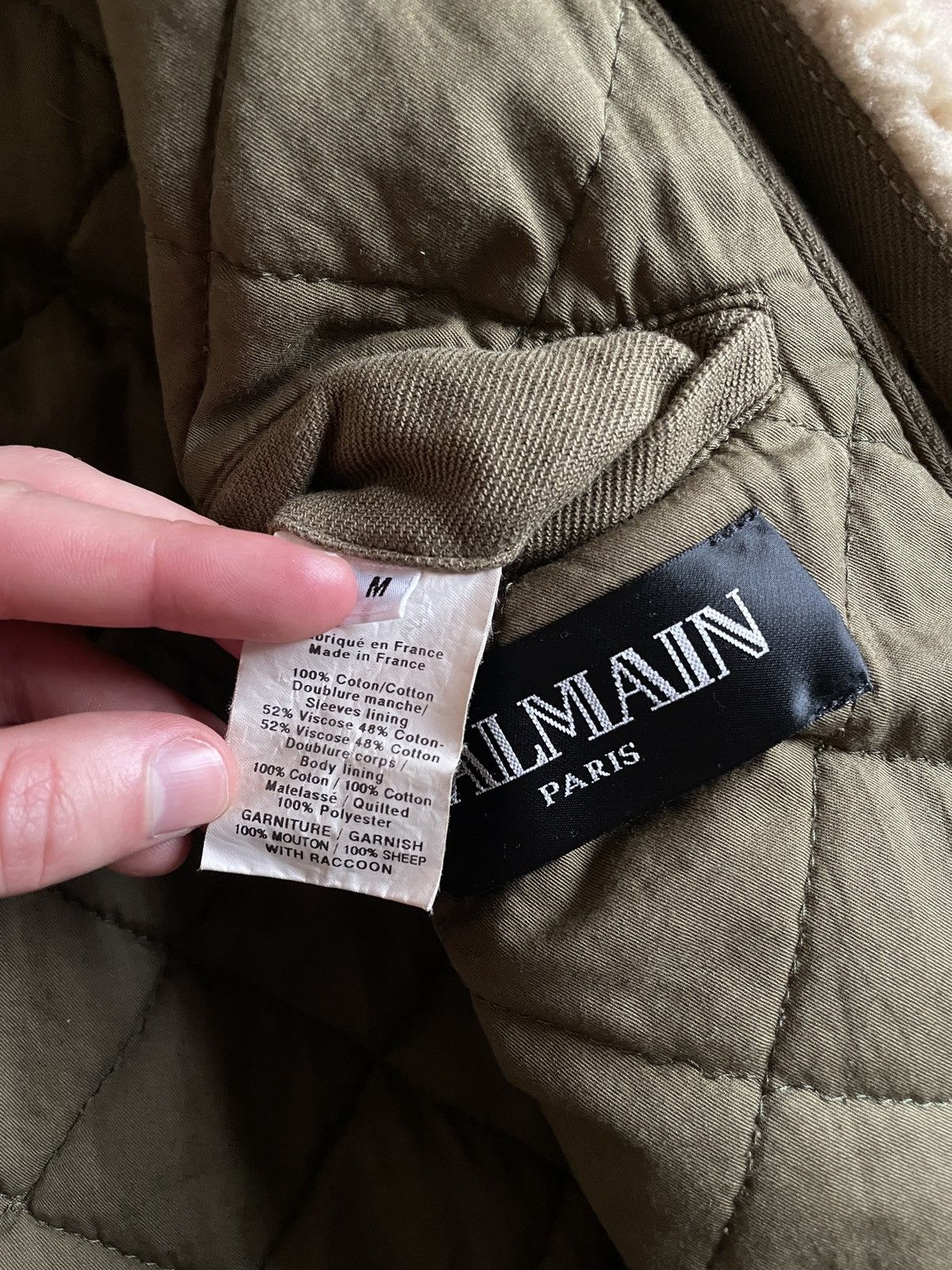 Balmain Balmain AW11 Raccoon N2B Parka Size US M / EU 48-50 / 2 - 9 Thumbnail