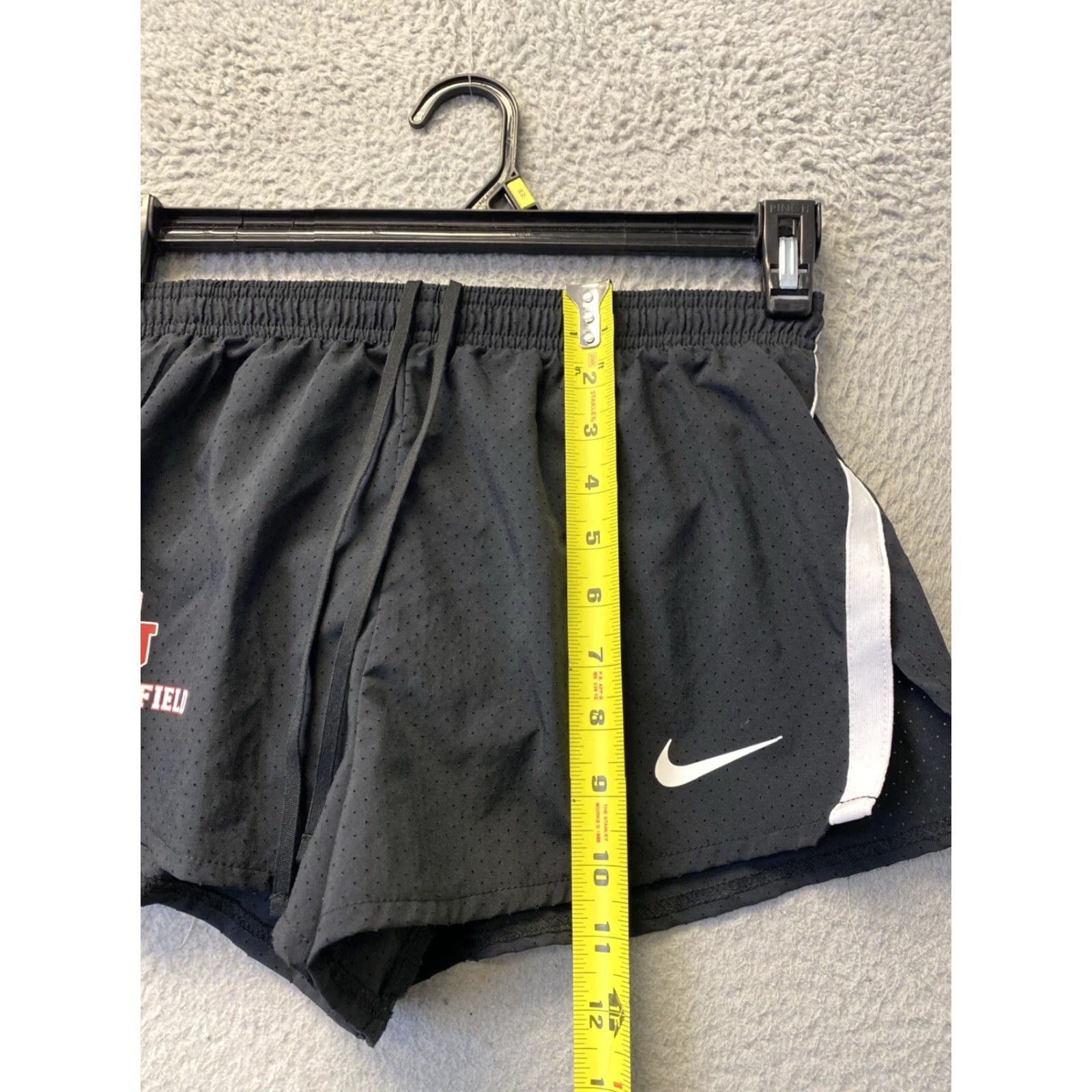 Nike VINTAGE Nike Women's Athletic Pants Shorts M Black Cropped Running Gym Training Bodybuilding Womens Size 32" / US 10 / IT 46 - 6 Thumbnail