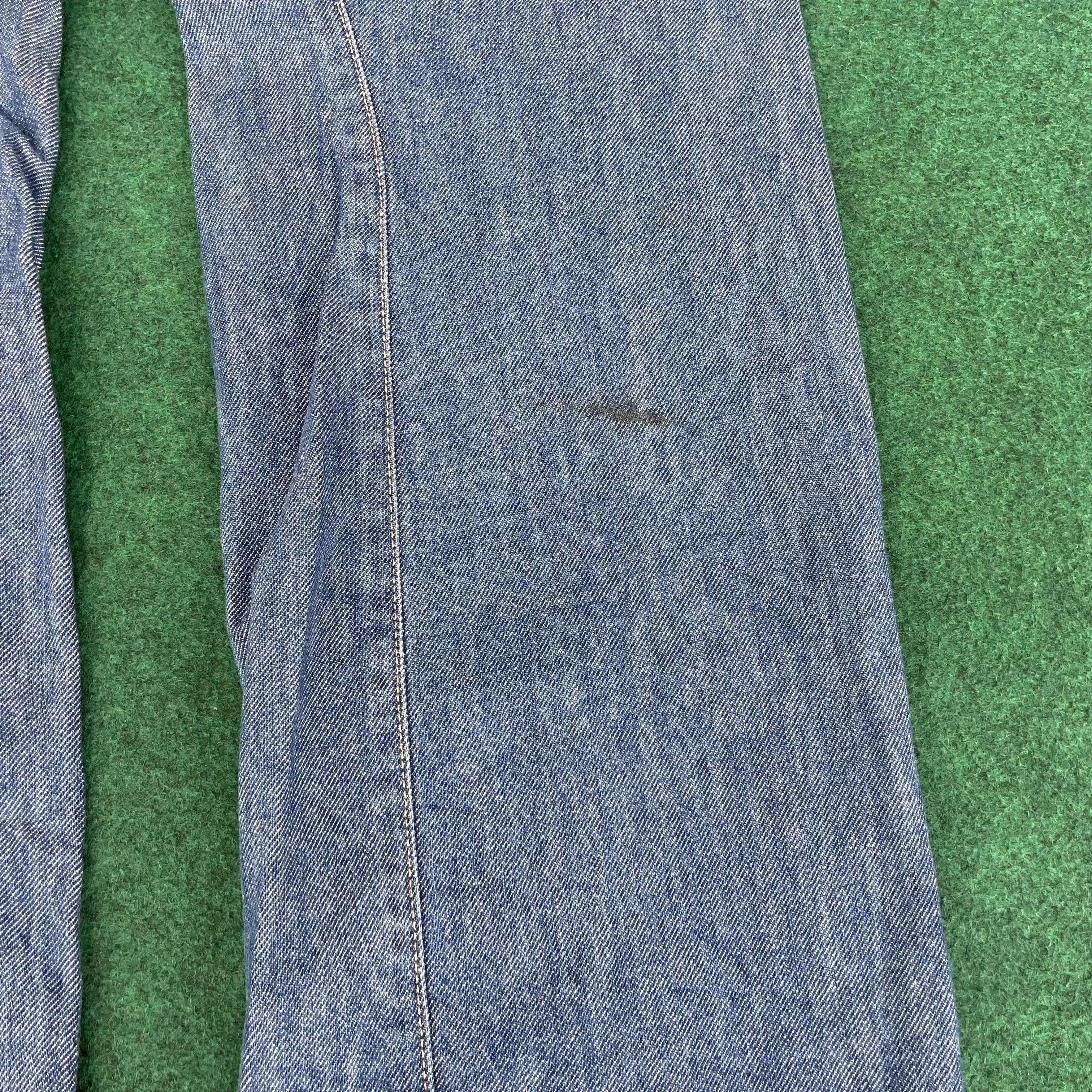 Japanese Brand × Levi's × Vintage Vtg Levis Engineered Kimura Denim Sz 30 Button Jeans Size US 30 / EU 46 - 8 Thumbnail