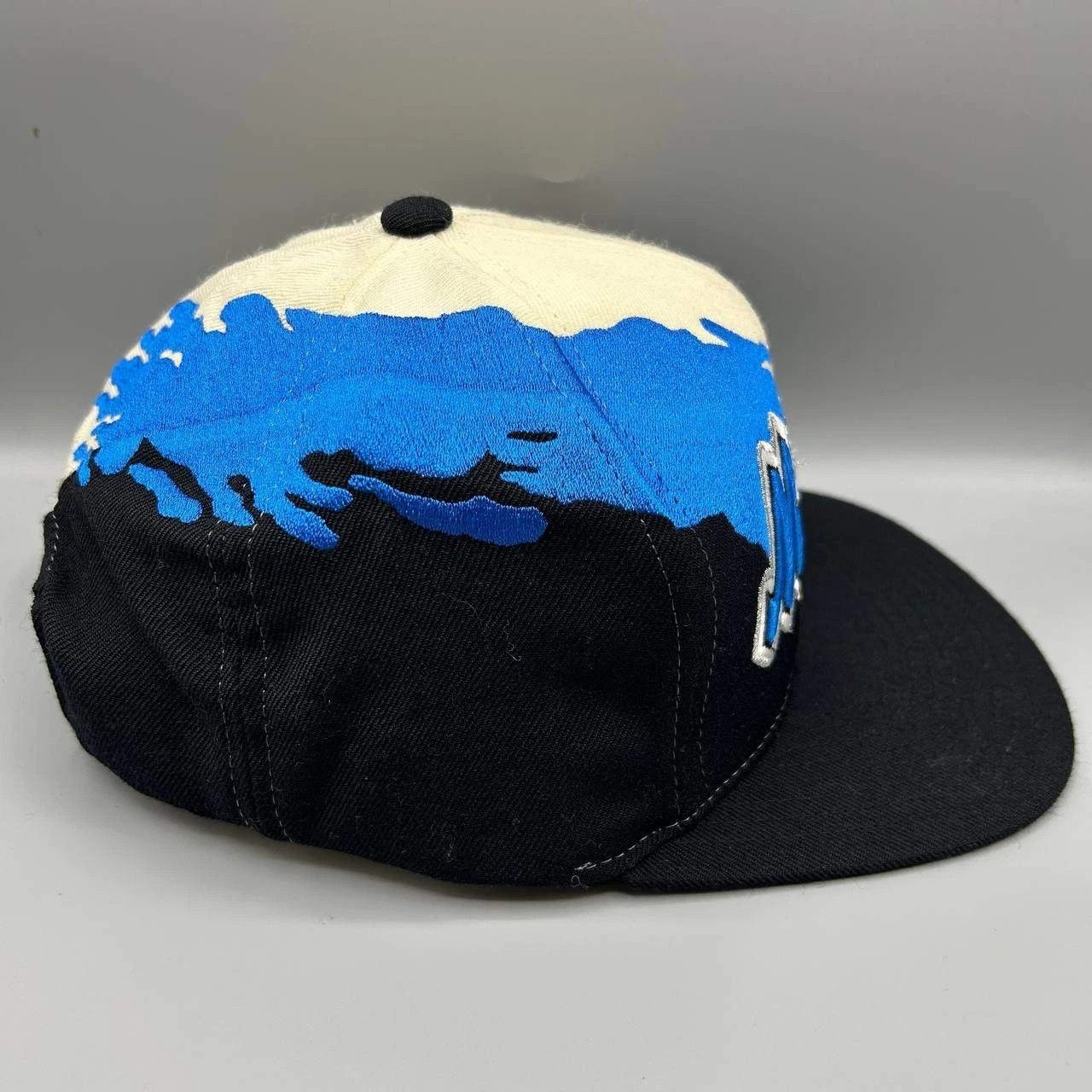 Mitchell & Ness Orlando Magic Hat Men Blue Embroidered Snap Back Cap Wool Size ONE SIZE - 5 Thumbnail
