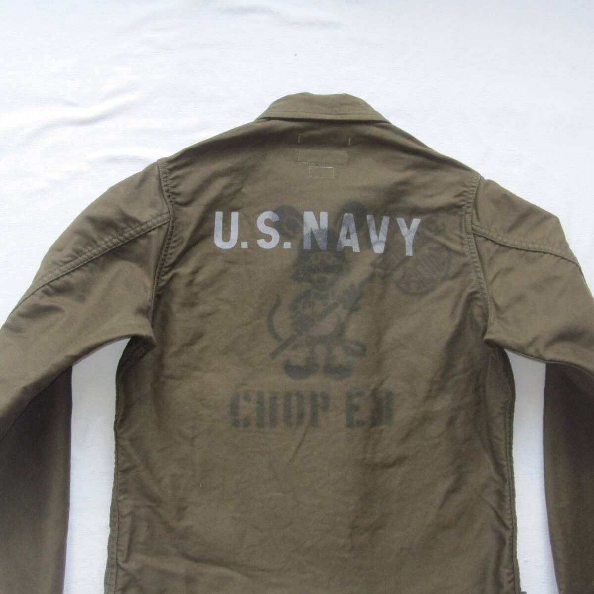 Freewheelers DECK WORKER JACKET “CHOP EM” size 36 Size US S / EU 44-46 / 1 - 9 Thumbnail