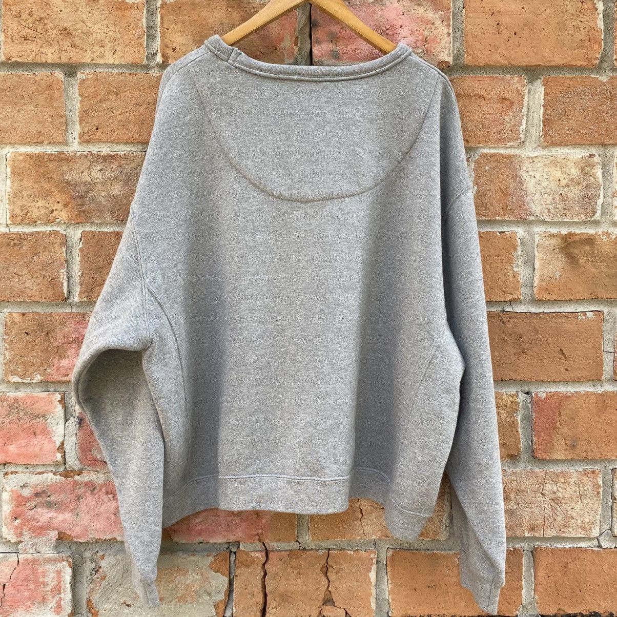 Acne Studios Acne Studios Grey Face Patch Sweatshirt Size M / US 6-8 / IT 42-44 - 2 Thumbnail