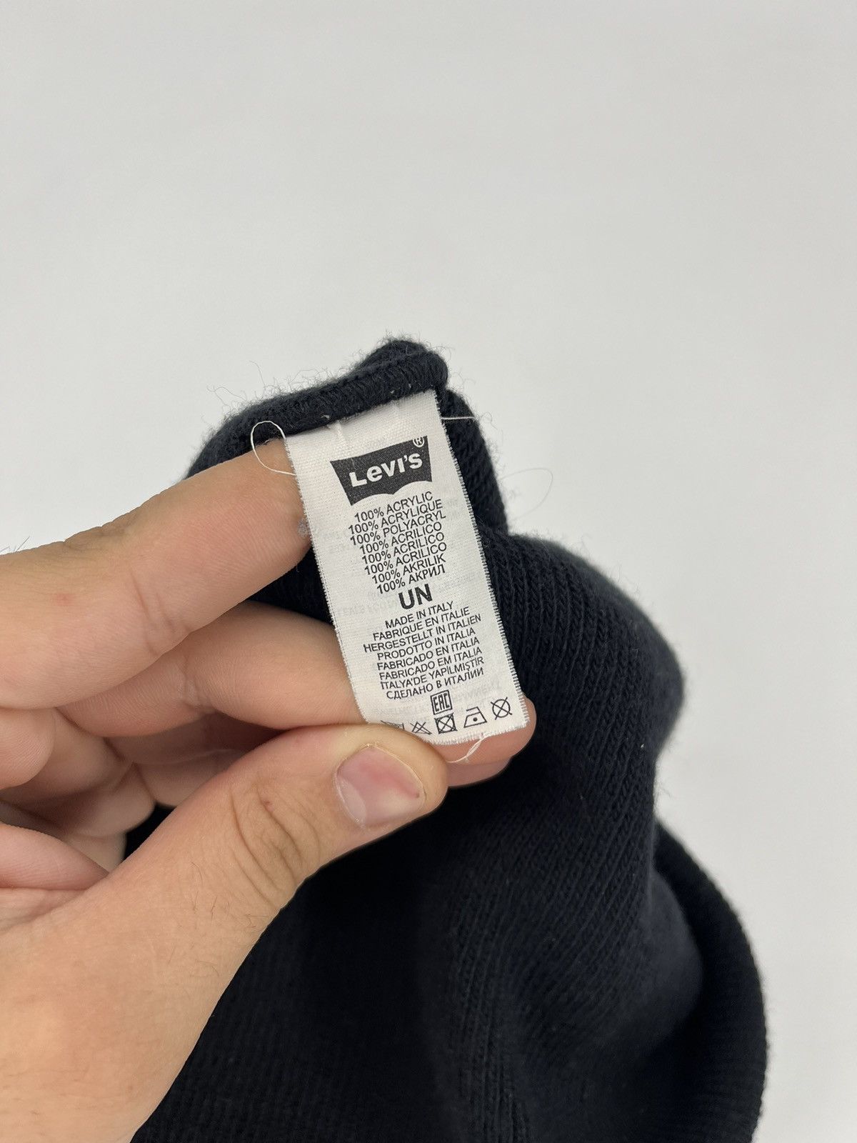 Levi's Levis Vintage 90s Made In Italy Red Tab Small Logo Hat Size ONE SIZE - 5 Thumbnail