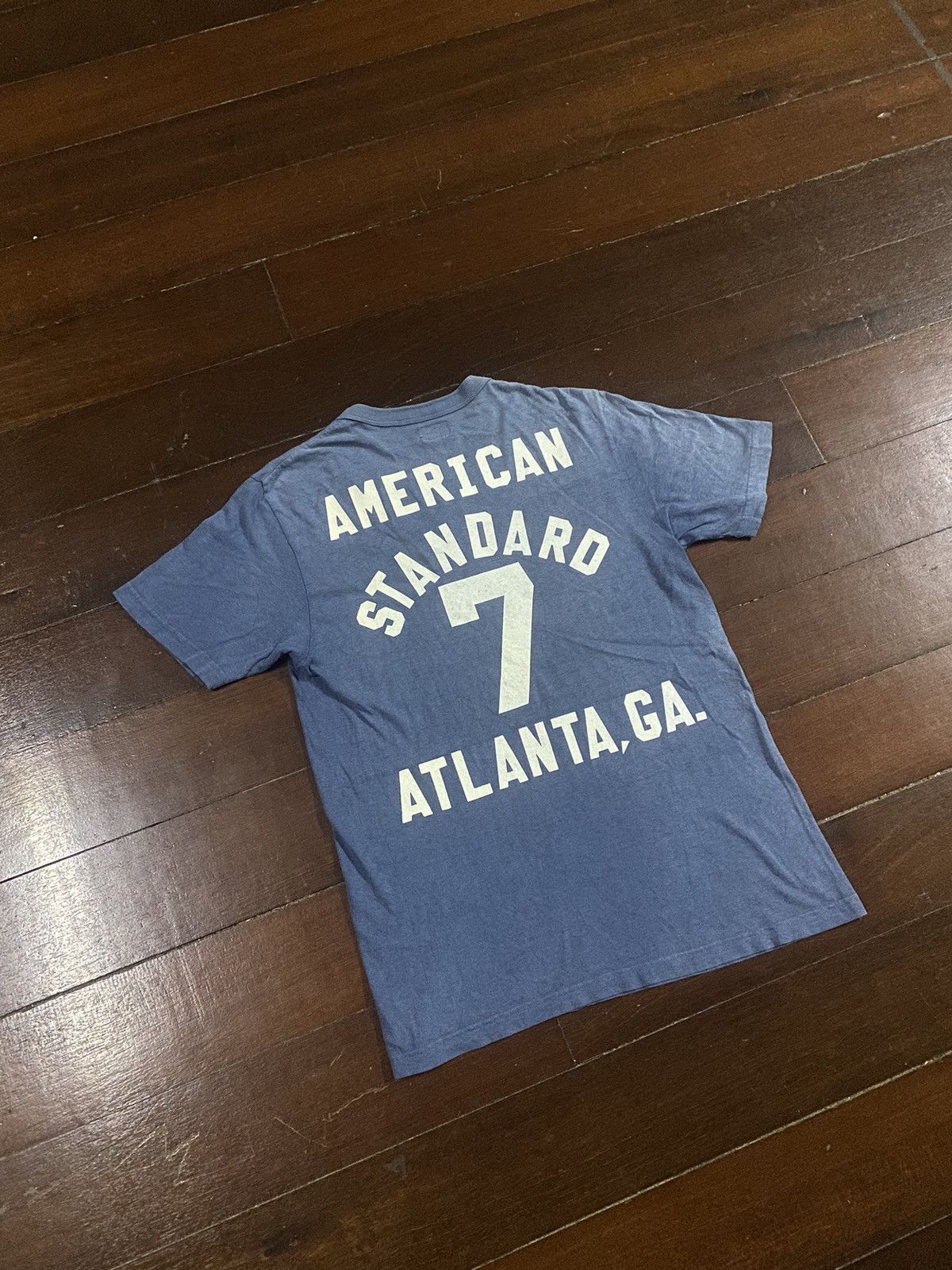 Warehouse ‘Rare!! Warehouse AMERICAN STANDARD T-shirt Size US S / EU 44-46 / 1 - 2 Thumbnail
