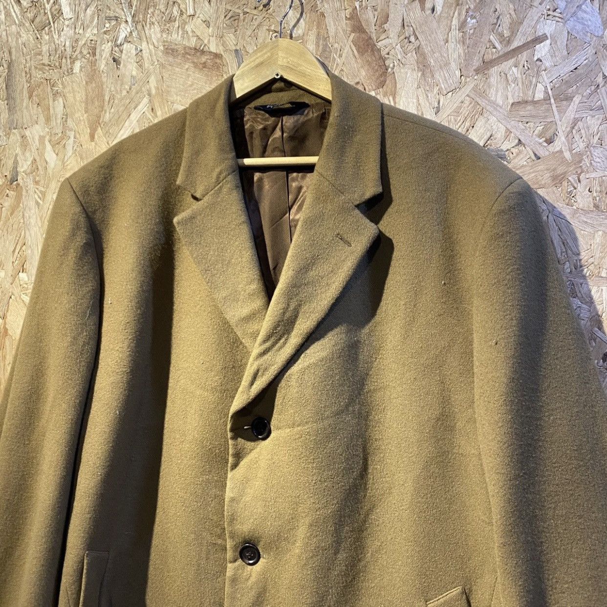 Jos. A. Bank Jos. A. Bank Wool Long Trench Coat Blazers Size 46R - 4 Thumbnail