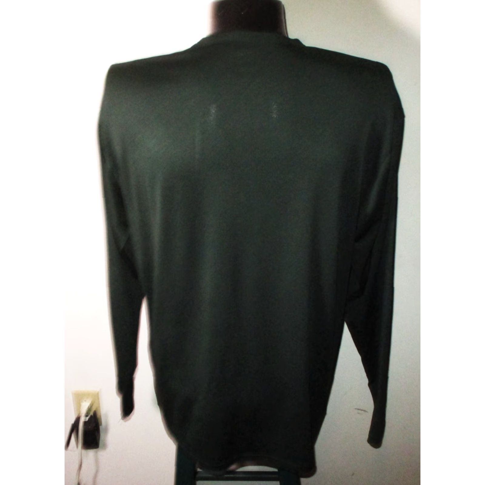 Nike Nike Dri-Fit Black Long Sleeve Crew Compression Top Men's L NEW Size US L / EU 52-54 / 3 - 5 Thumbnail