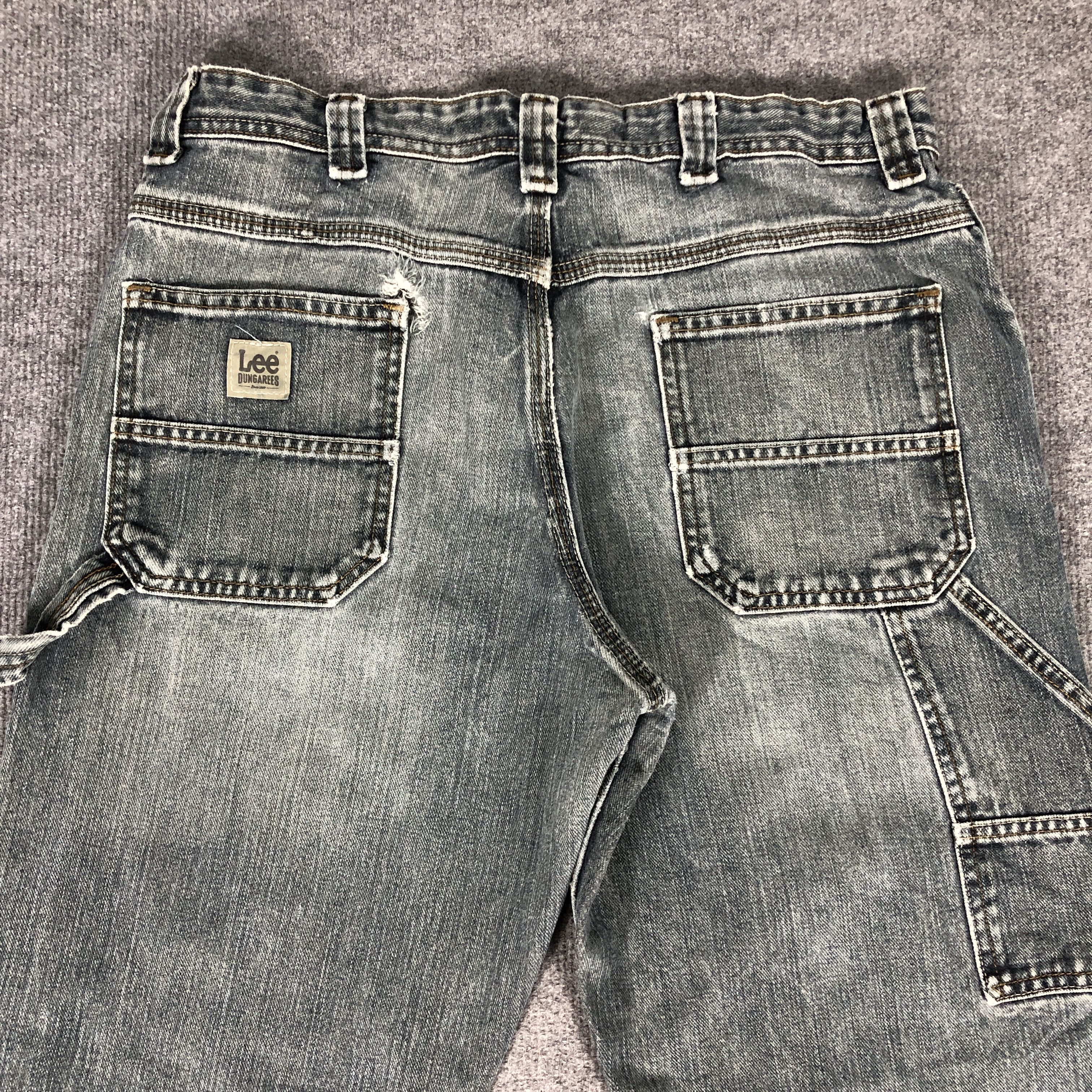 Lee × Vintage Womens Vintage Lee Carpenter Jeans L875W Size 32" / US 10 / IT 46 - 6 Thumbnail