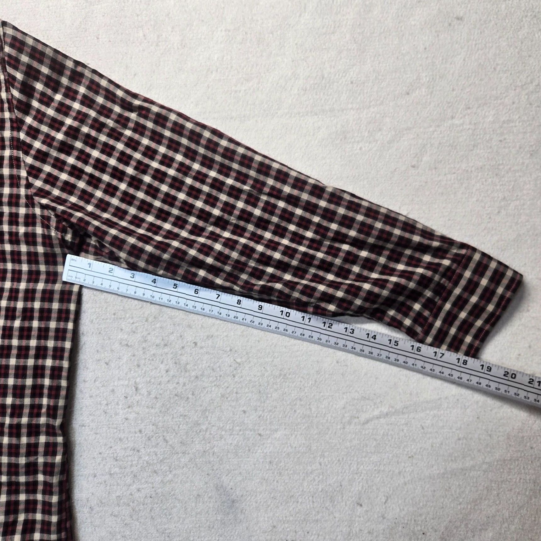 Van Heusen Van Heusen Shirt Men XL Multicolor Plaid Long Sleeve Button-Up Casual Workwear Mens Size US XL / EU 56 / 4 - 5 Thumbnail