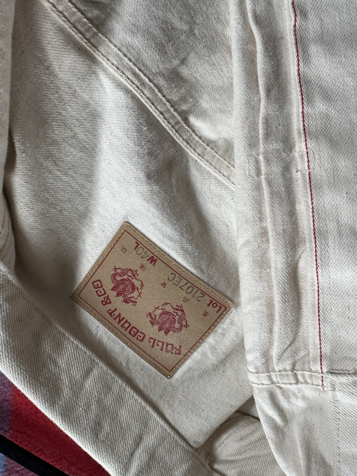 Full Count & Co. Full Count Ecru Type 1 jacket. 2107EC Size US M / EU 48-50 / 2 - 3 Thumbnail