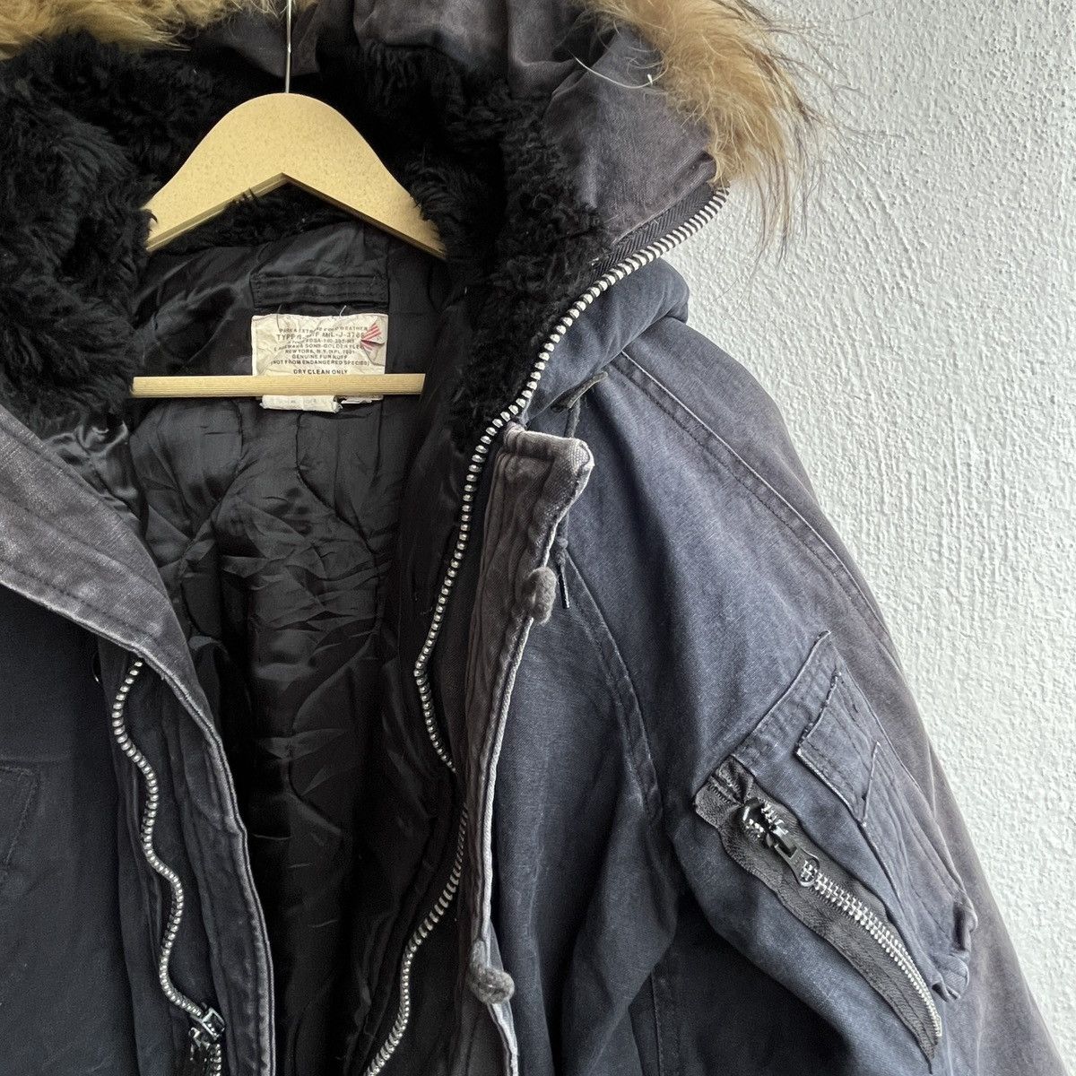 Buzz Rickson's × I. Spiewak And Sons × Vintage Vintage I Spiewak & Sons N-3B Jacket Golden Fleece USA Size US XL / EU 56 / 4 - 6 Thumbnail