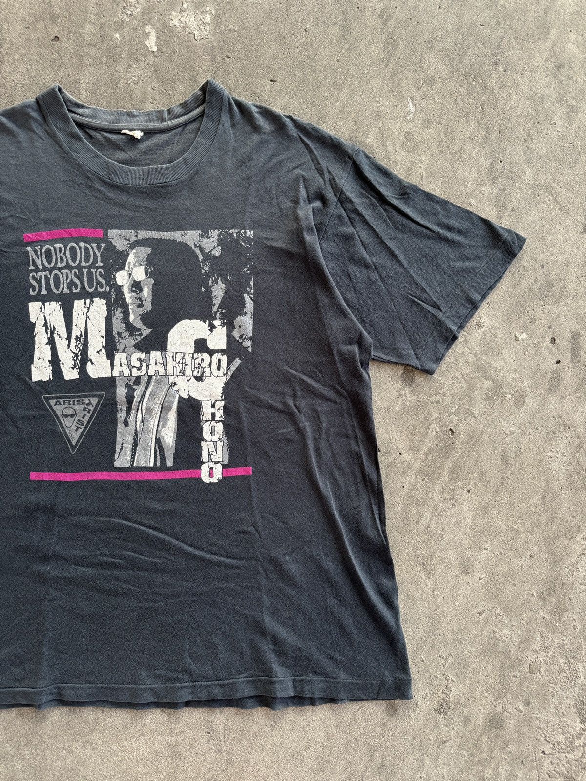 WCW/nWo Vintage 90’s Masahiro Chono NJPW Japan Wrestling NWO Tshirt Size US XL / EU 56 / 4 - 3 Thumbnail