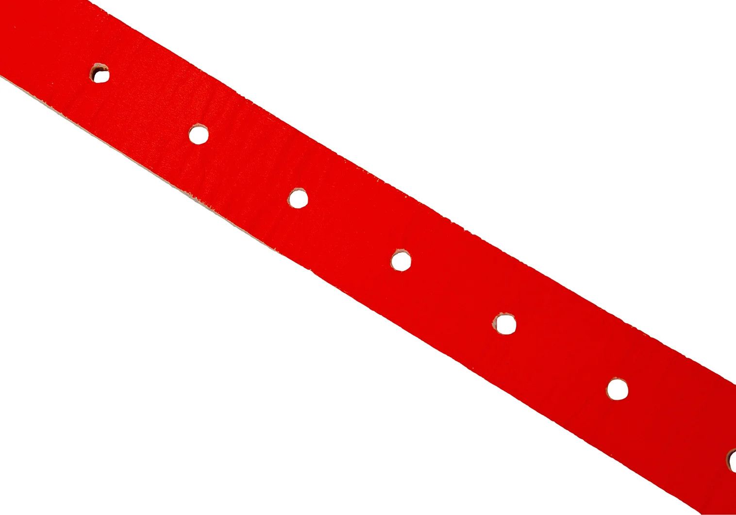 Comme des Garcons Homme Plus Leather Neon Color Belt in Orange 89 Size ONE SIZE - 6 Thumbnail
