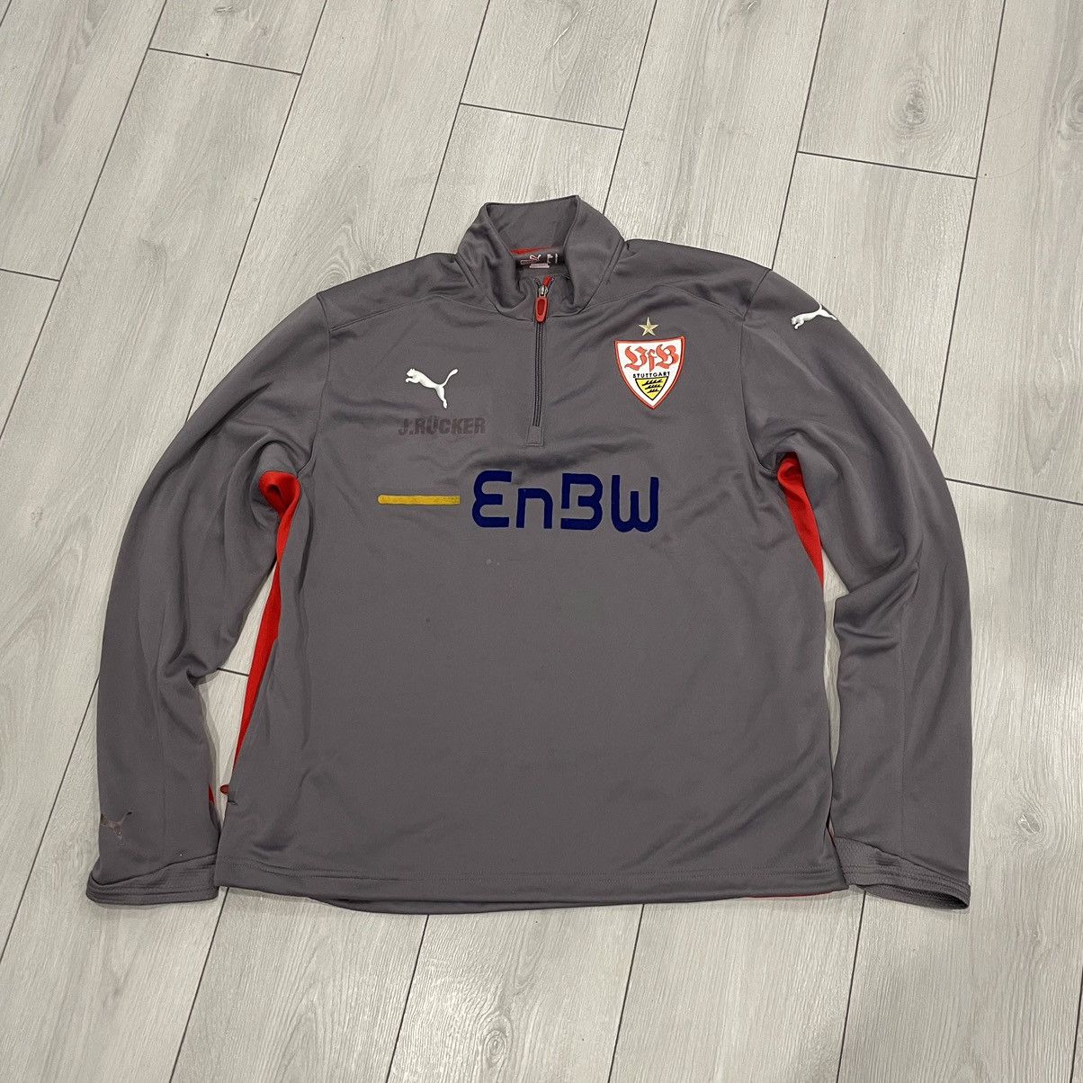 Puma VfB puma Stuttgart goalkeeper jersey shirt longsleeve enbw Size US L / EU 52-54 / 3 - 1 Thumbnail