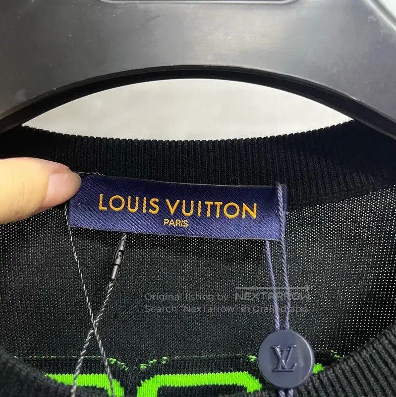Louis Vuitton Louis Vuitton Black Cotton Men's T-Shirt . Size US M / EU 48-50 / 2 - 4 Thumbnail