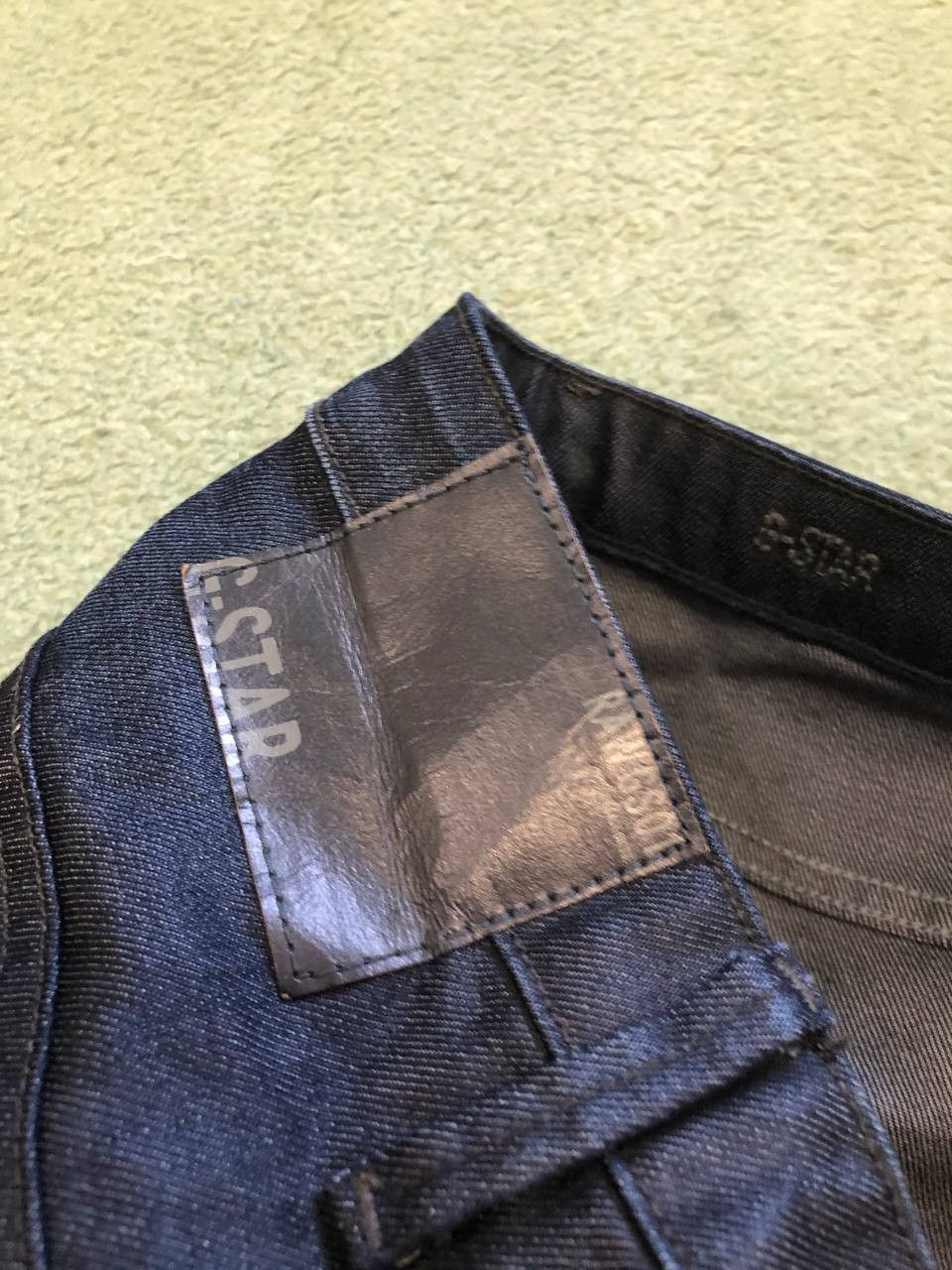 G-Star G-Star Raw Tapered Navy Men Jeans STREETWEAR Size US 27 - 4 Thumbnail