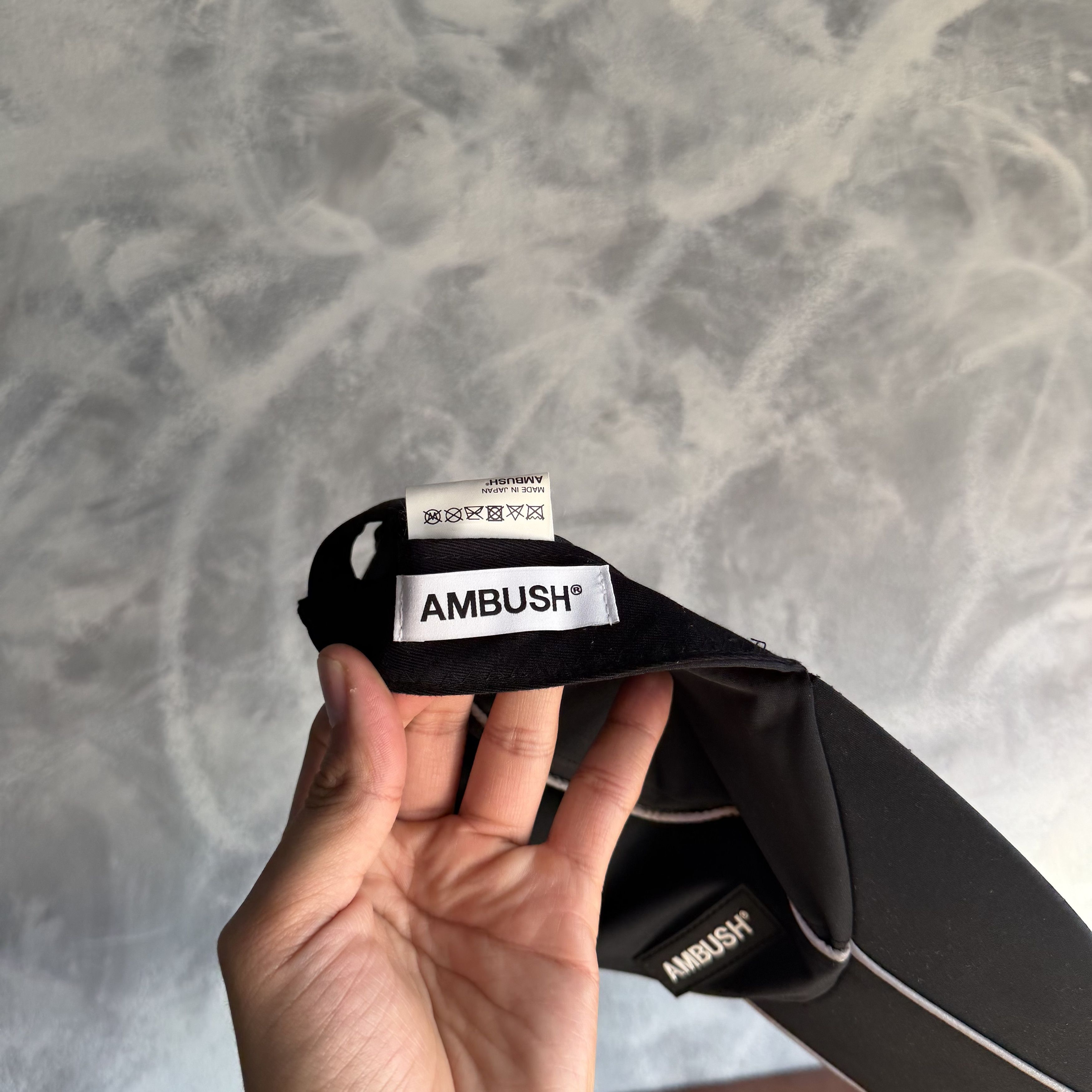 Ambush Design Ambush Logo Cap Hat Mens Black Luxury Designer Snapback Size ONE SIZE - 4 Thumbnail