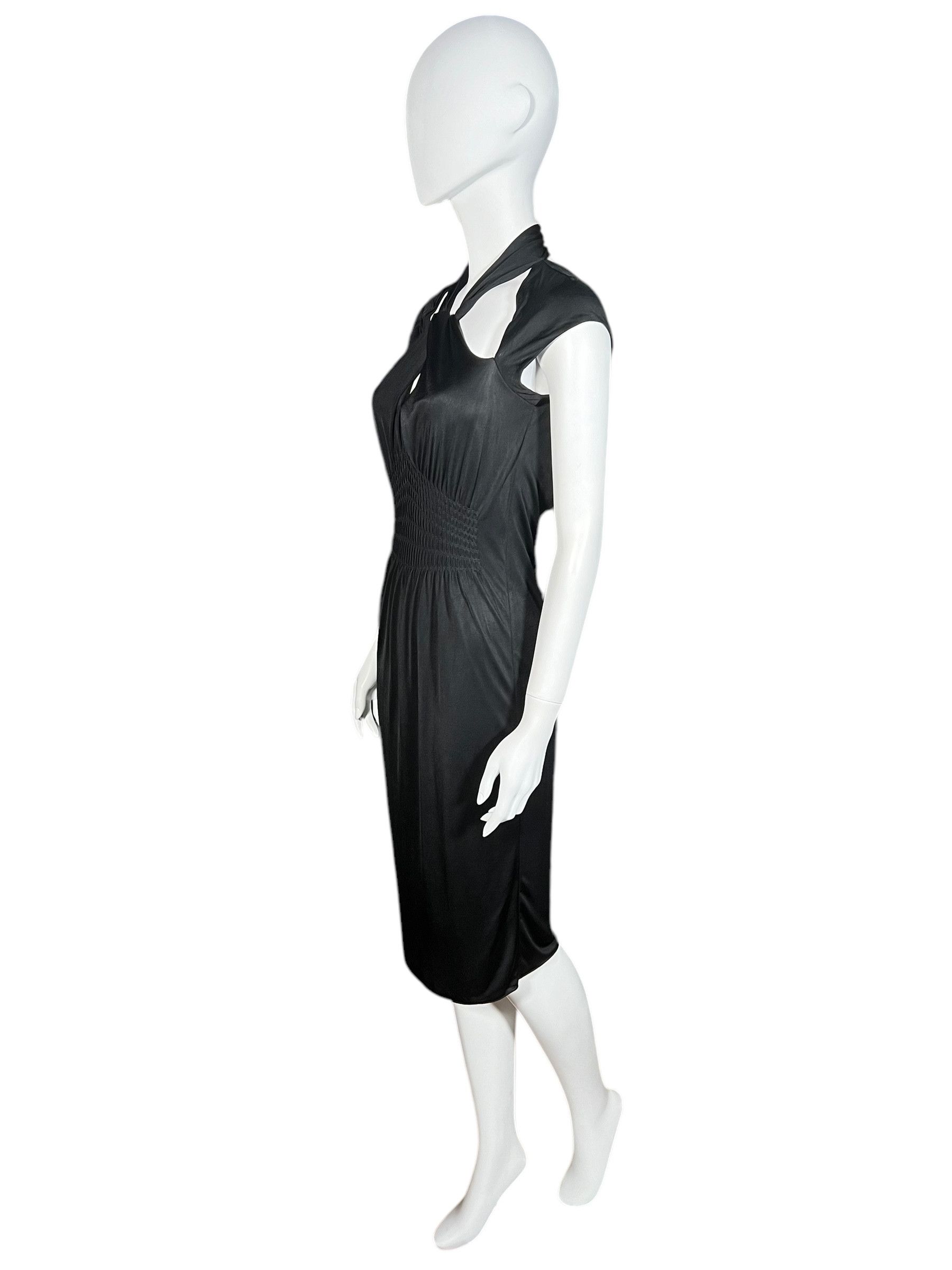 Gucci Gucci by Tom Ford F/W 2004 Black Cutout Dress Size S / US 4 / IT 40 - 3 Thumbnail
