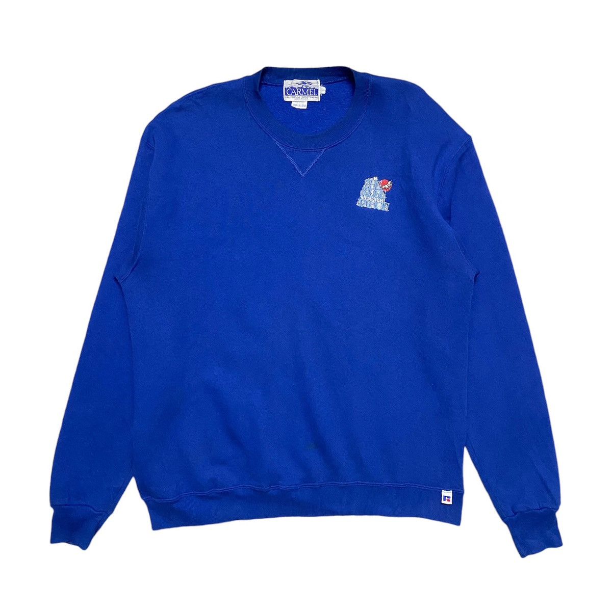 Russell Athletic × Vintage Vintage 90s Carmel Sportswear The Ridge Tahoe Sweatshirt Size US L / EU 52-54 / 3 - 1 Thumbnail
