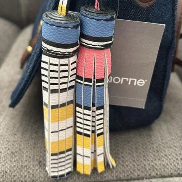 Liz Claiborne Liz Claiborne Denim Crossbody Bag Size ONE SIZE - 5 Thumbnail