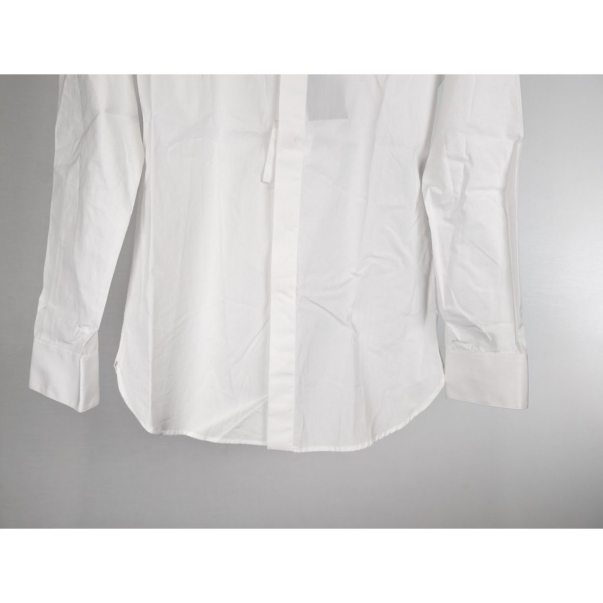 Saint Laurent Paris o1rshd1 Button Shirt in White Size US S / EU 44-46 / 1 - 6 Thumbnail