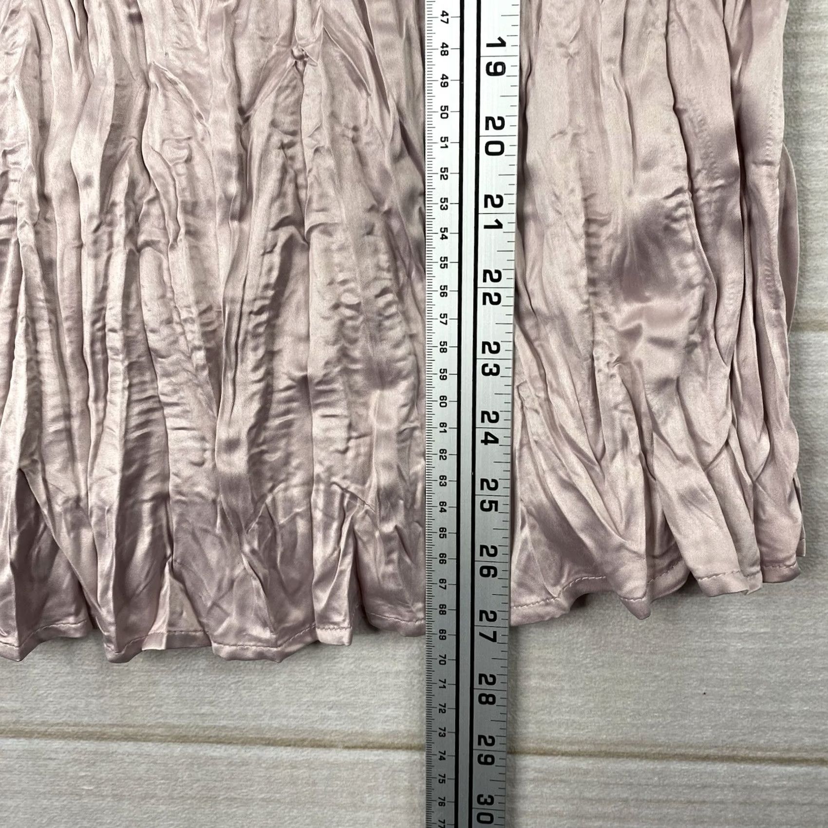 Pinko Kenar Tank Womens L Pink Crinkle Sequin Sleeveless Spaghetti Strap Beach Y2K Vintage Not N/A Size XL / US 12-14 / IT 48-50 - 5 Thumbnail