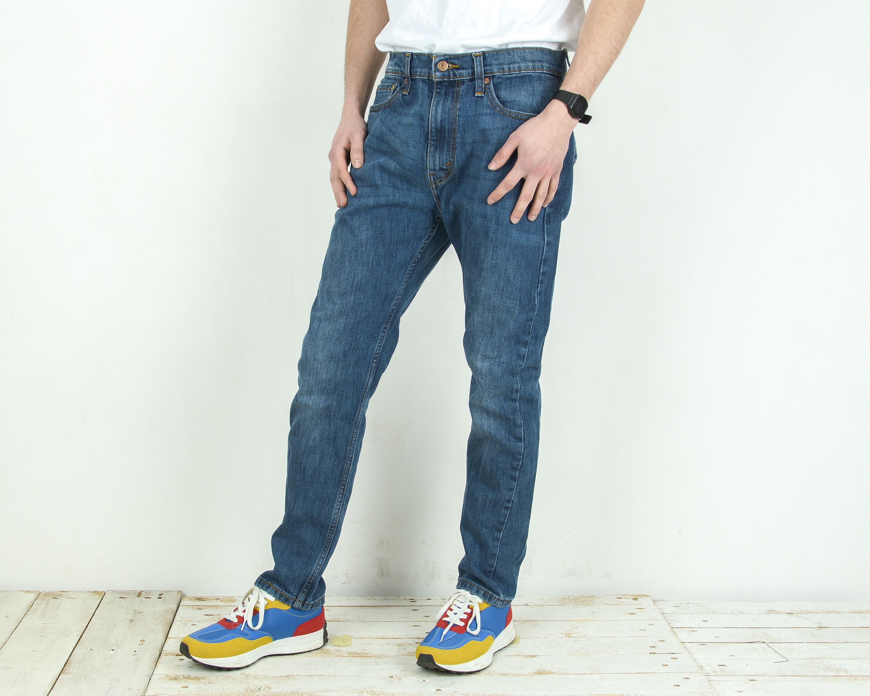 Levi's 510 W34 L30 Slim Skinny Jeans Denim Pants Trousers Zip Fly Size US 34 / EU 50 - 1 Thumbnail