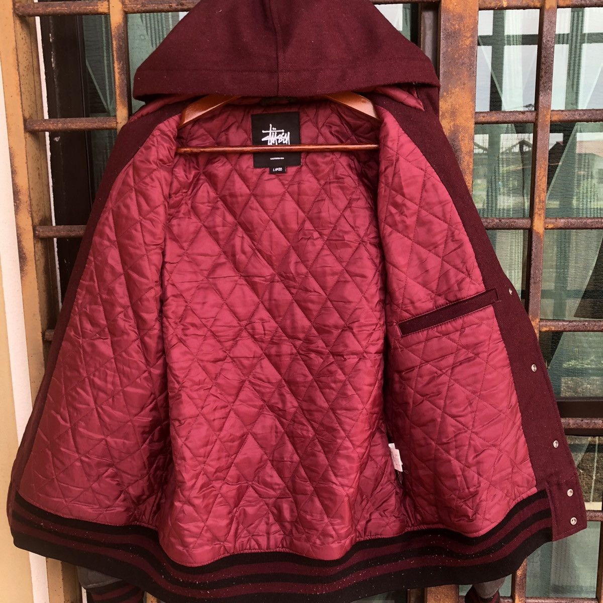 Stussy Stussy international Wool Hodie Button Varsity Size US L / EU 52-54 / 3 - 11 Thumbnail