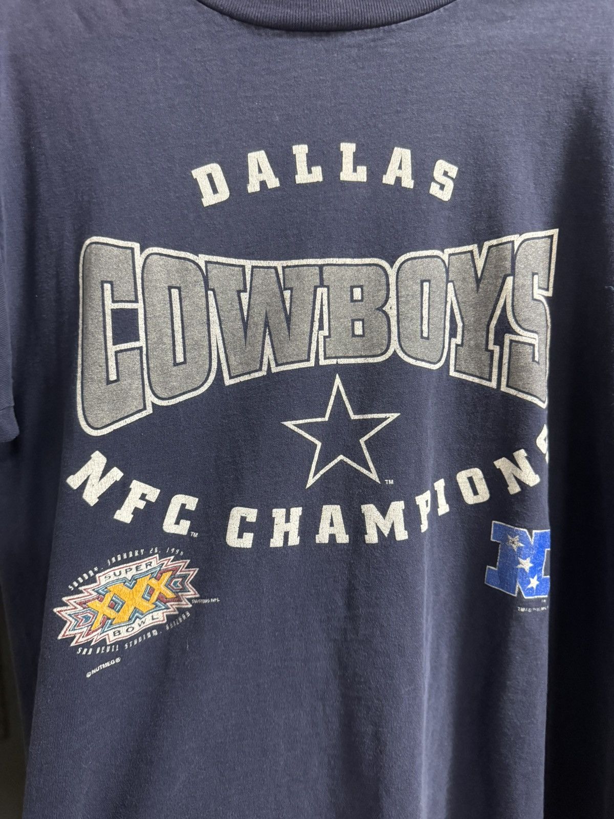 Nutmeg Dallas Cowboy NFC Champions Vintage shirt Size US M / EU 48-50 / 2 - 2 Thumbnail