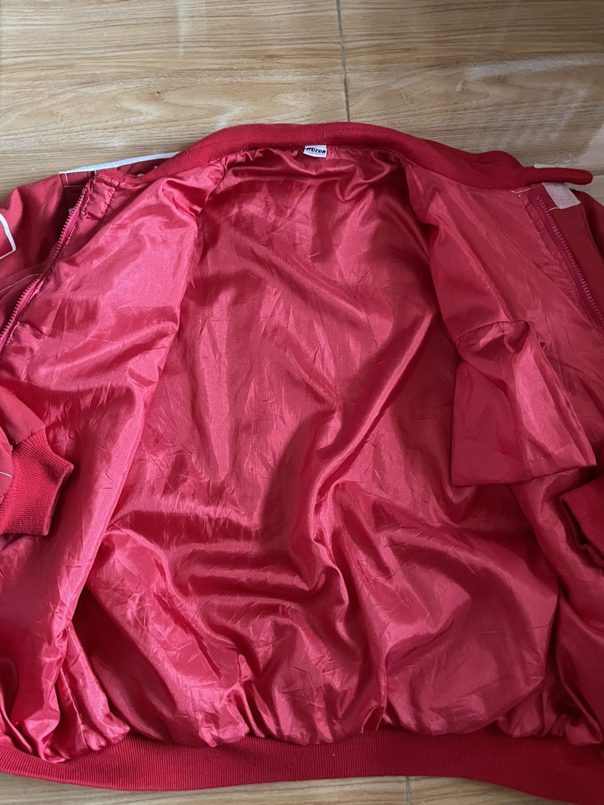 Marlboro Vintage Marlboro Bomber Jacket Size US L / EU 52-54 / 3 - 7 Thumbnail