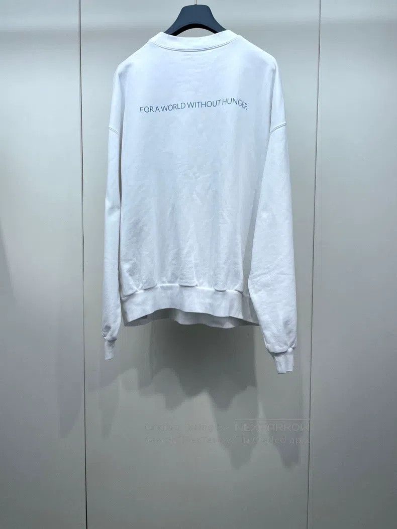 Balenciaga Balenciaga Blue letter white sweatshirt Size US XS / EU 42 / 0 - 2 Thumbnail