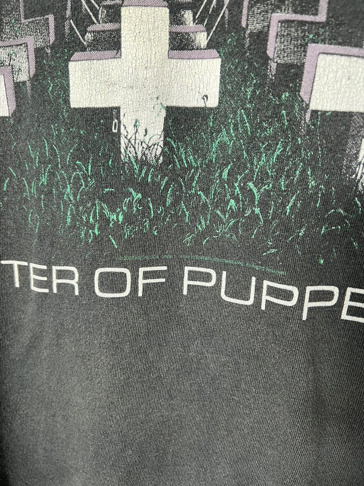 Metallica Vintage Band Rock Tour Metallica Master Of Puppets T Shirt Size US L / EU 52-54 / 3 - 3 Thumbnail