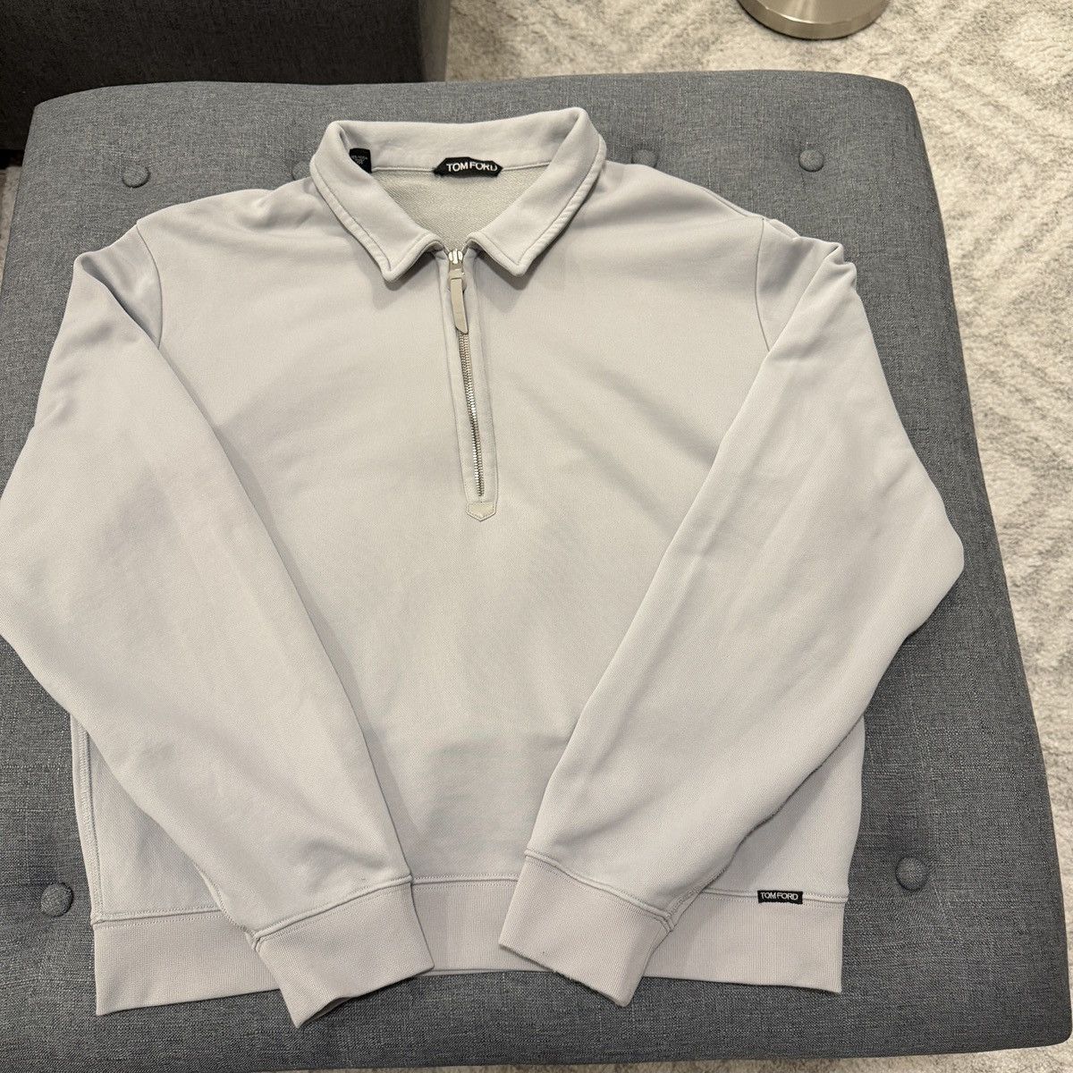 Tom Ford Tom Ford Quarter Zip Size US L / EU 52-54 / 3 - 13 Thumbnail