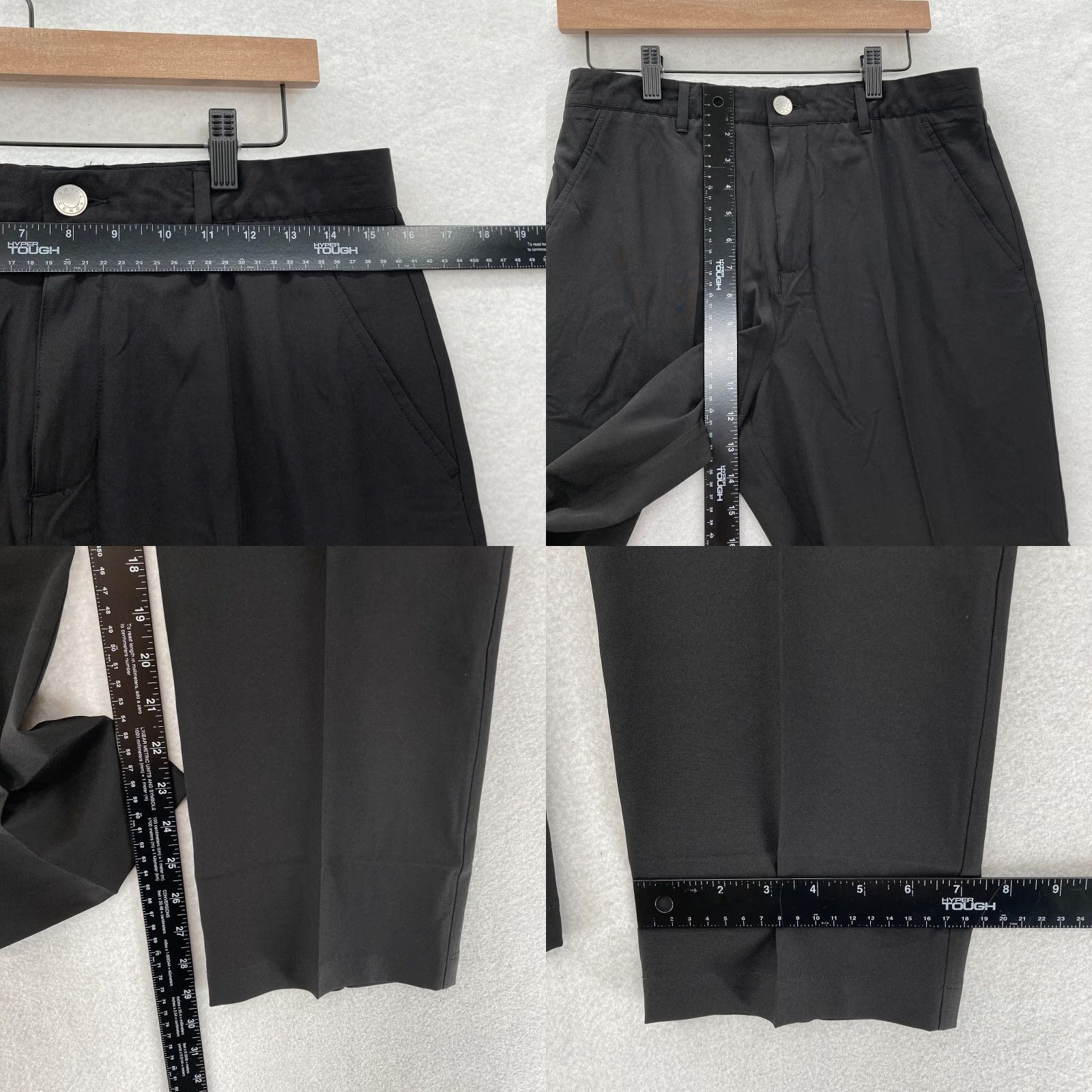 Vintage Full Send Golf Pant Mens Medium Black Performance Stretch Waist Nelk NWT Pants Size US 31 - 8 Thumbnail